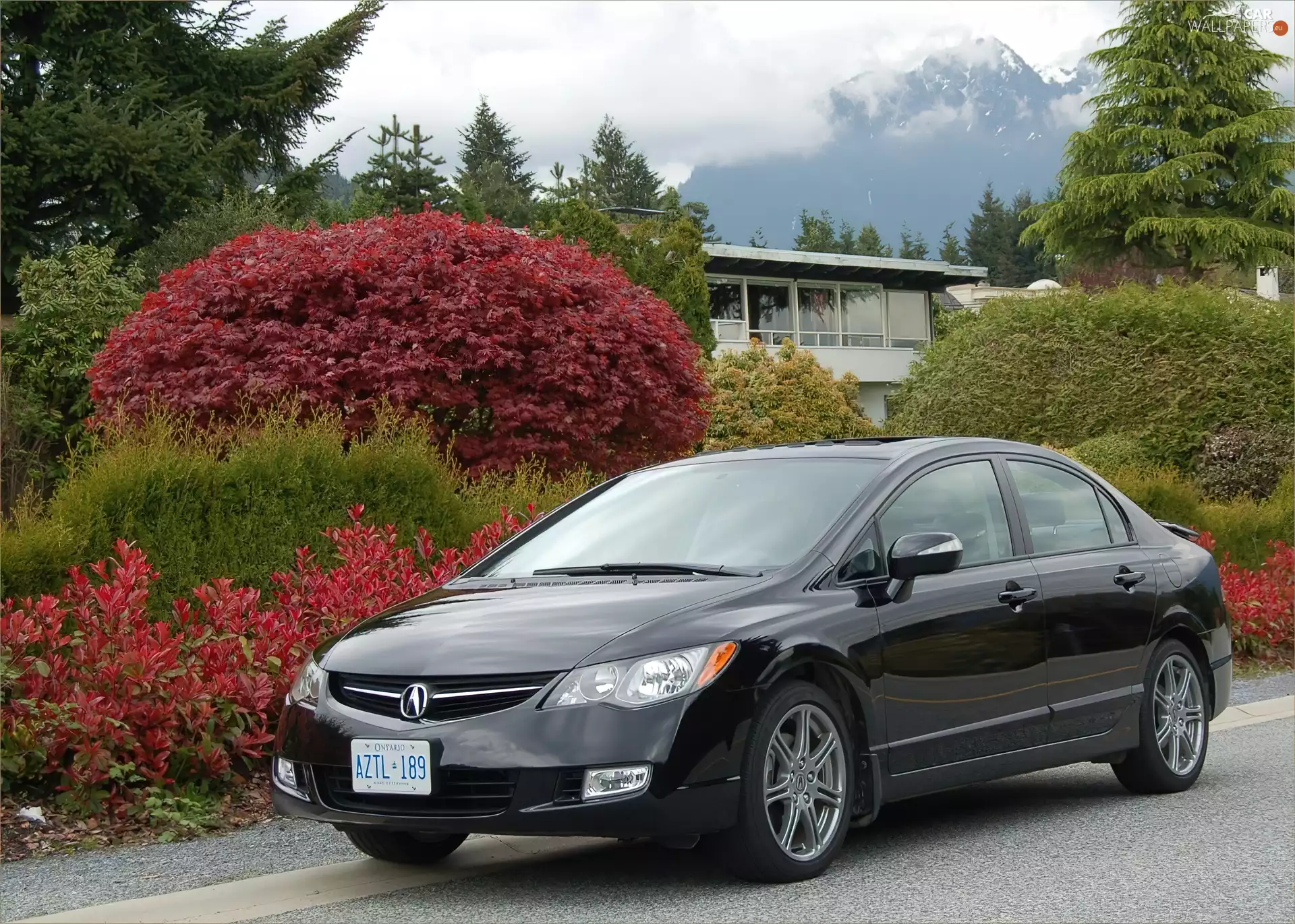 black, direction, Mirrors, Acura CSX