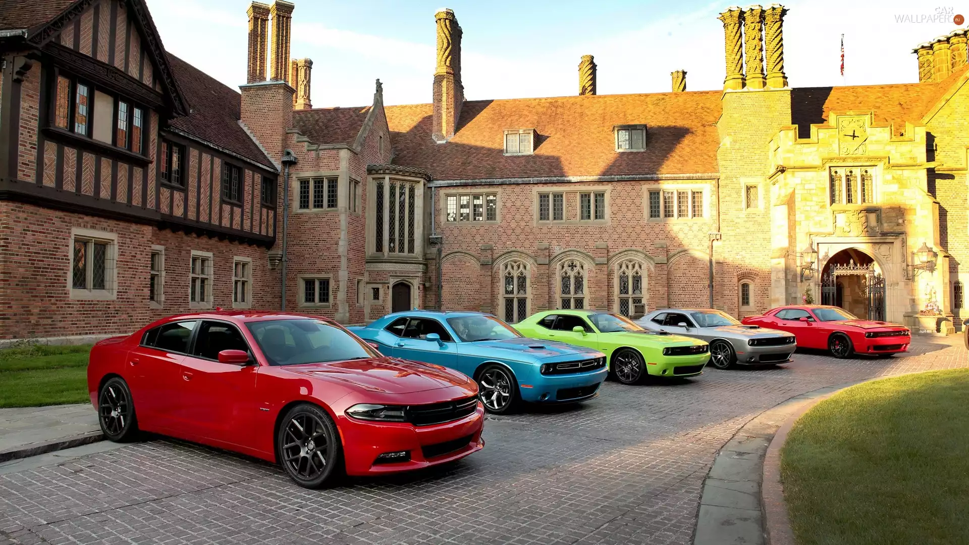 cars, Challenger, Houses, Dodge