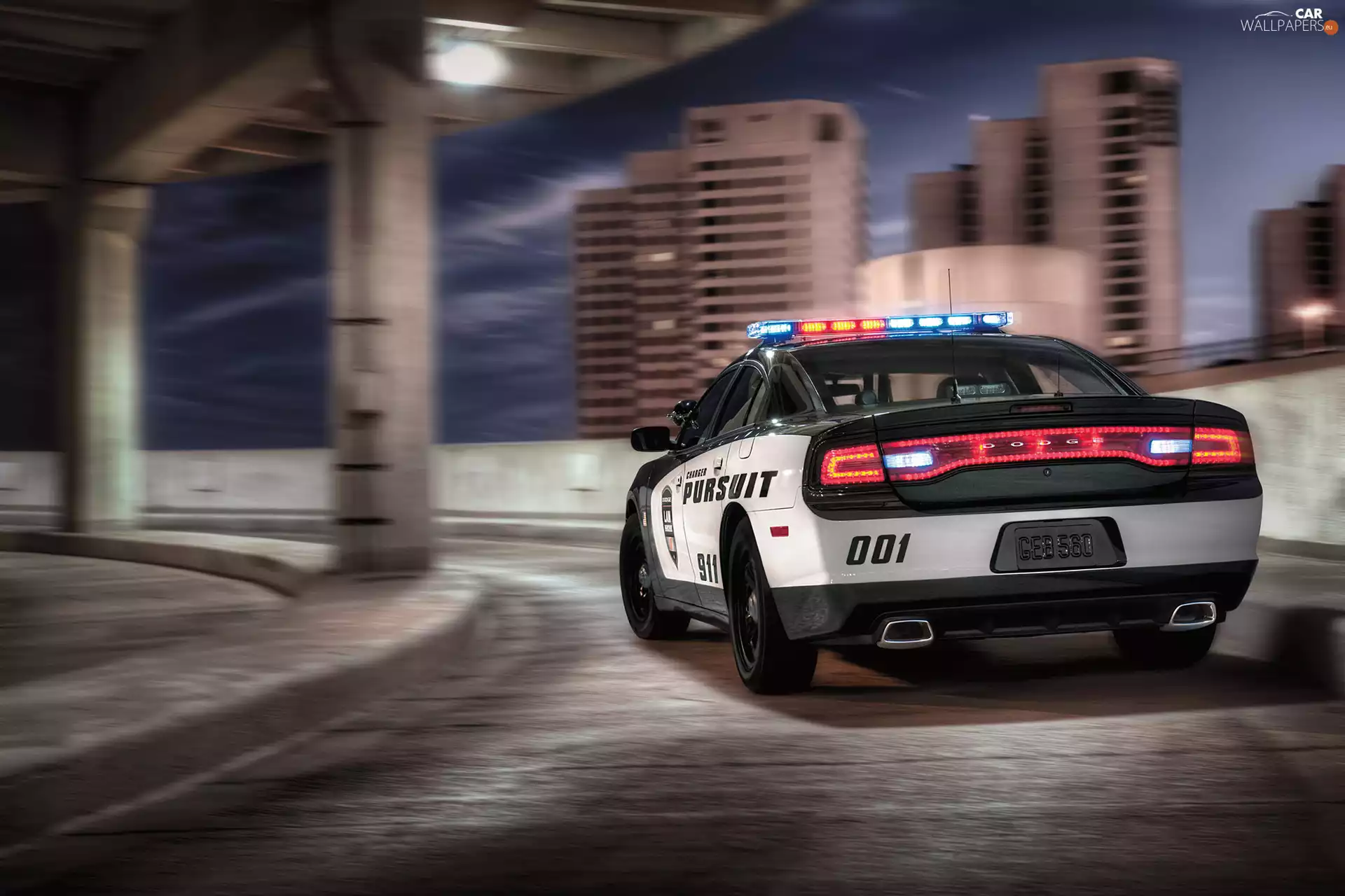 Automobile, Dodge Charger, 2011, police