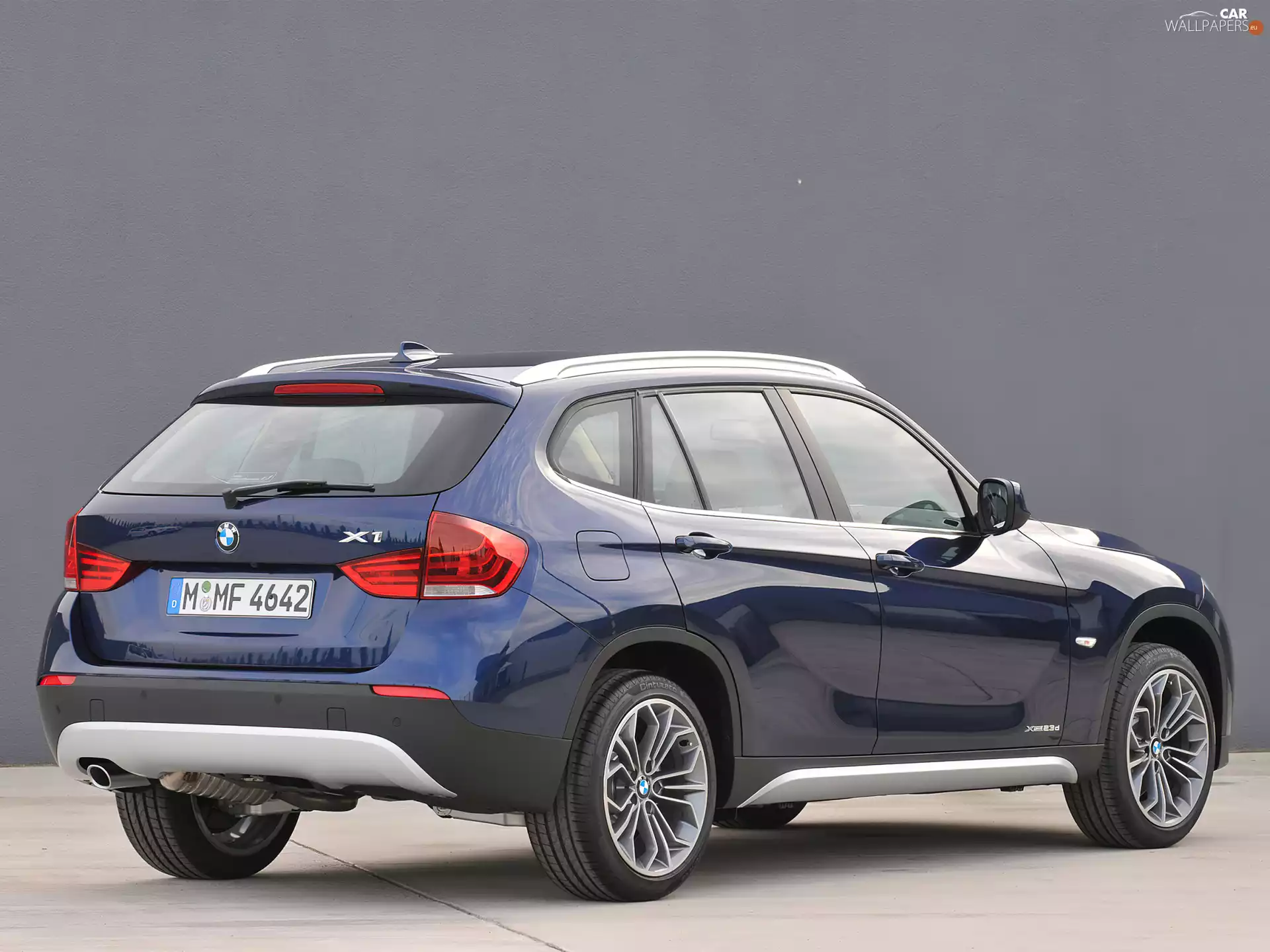 Blue, Drive, 4x4, BMW X1