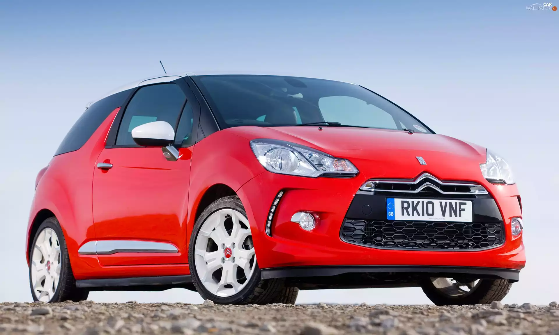 Mirrors, Red, Citroen DS3
