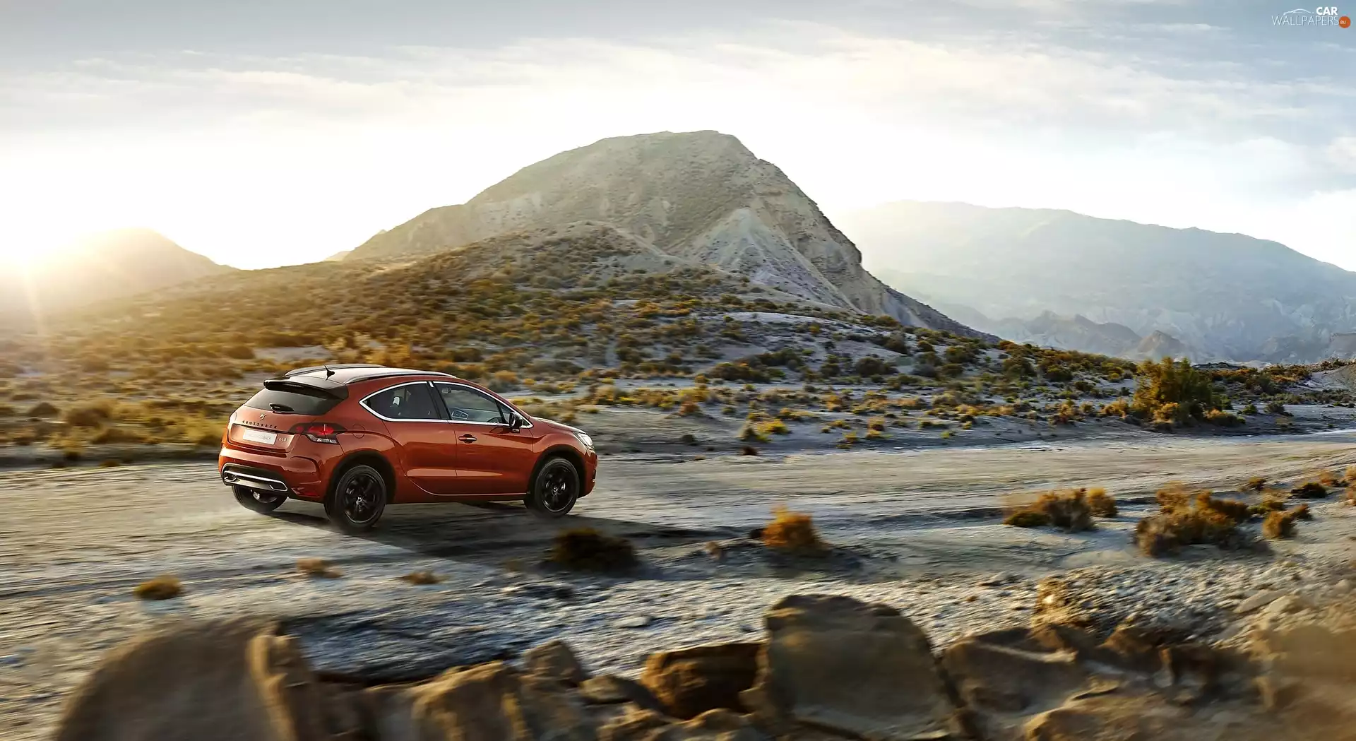 Citroen, Way, Mountains, DS4