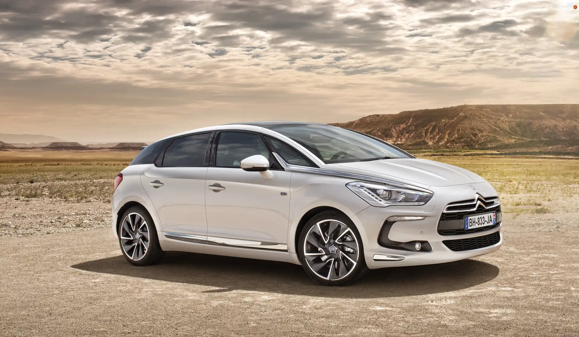 DS5, White, Citroen