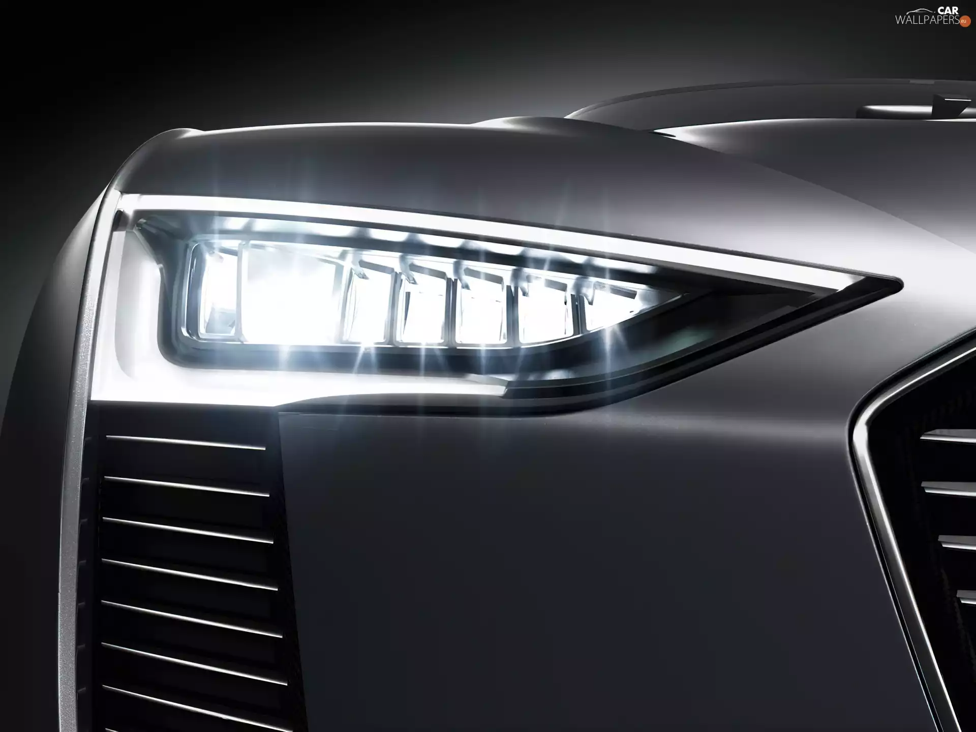 Audi e-Tron, Lamp, Front
