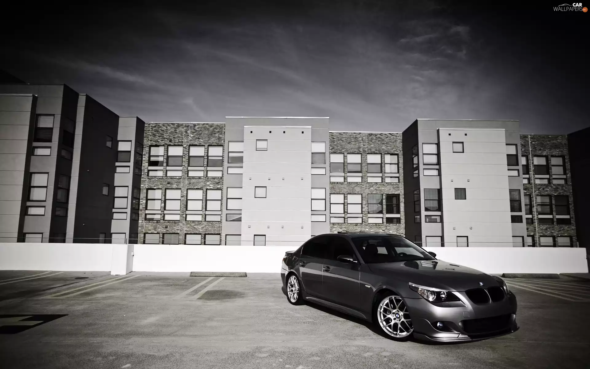 E60, black, BMW