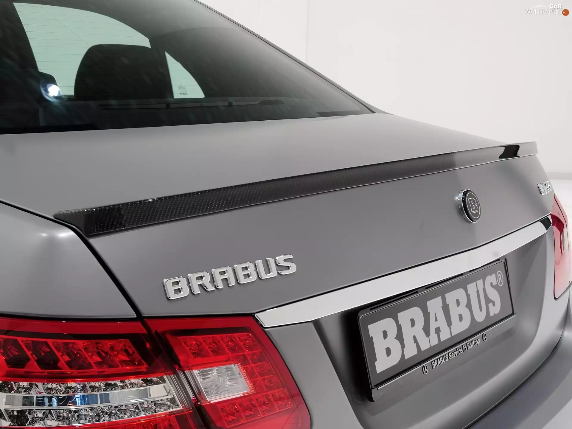 Mercedes E63, aileron, carbon, AMG