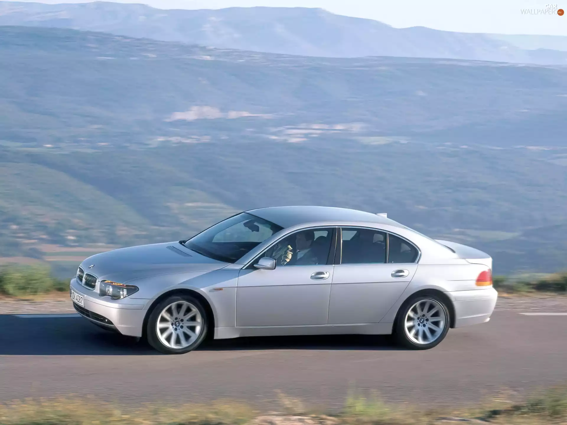 E65, Silver, BMW