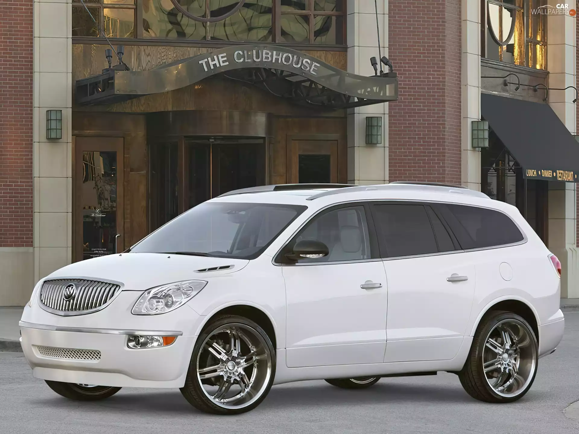 Crossover, White, Buick Enclave