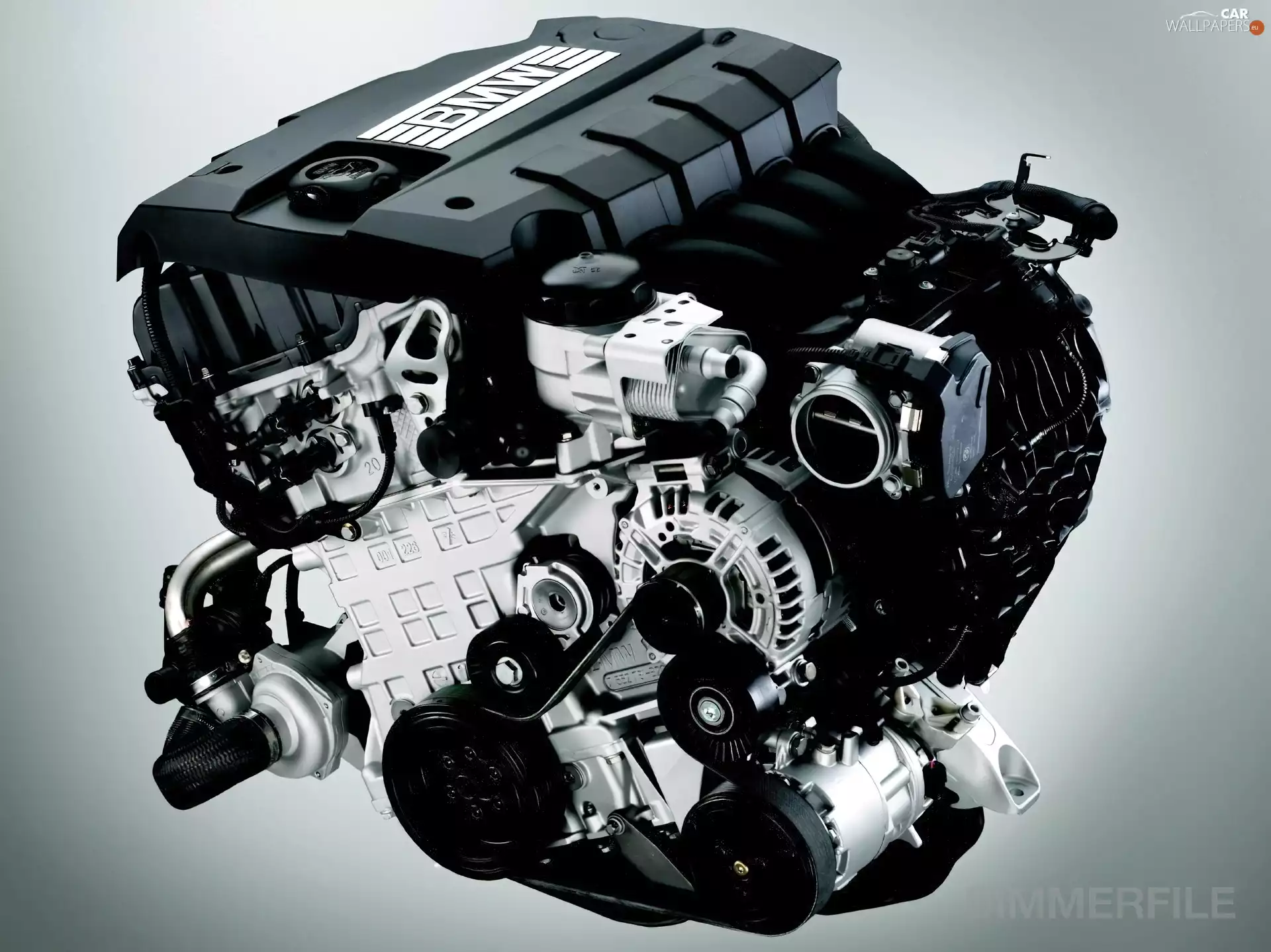 Motorbike, BMW F10, Engine