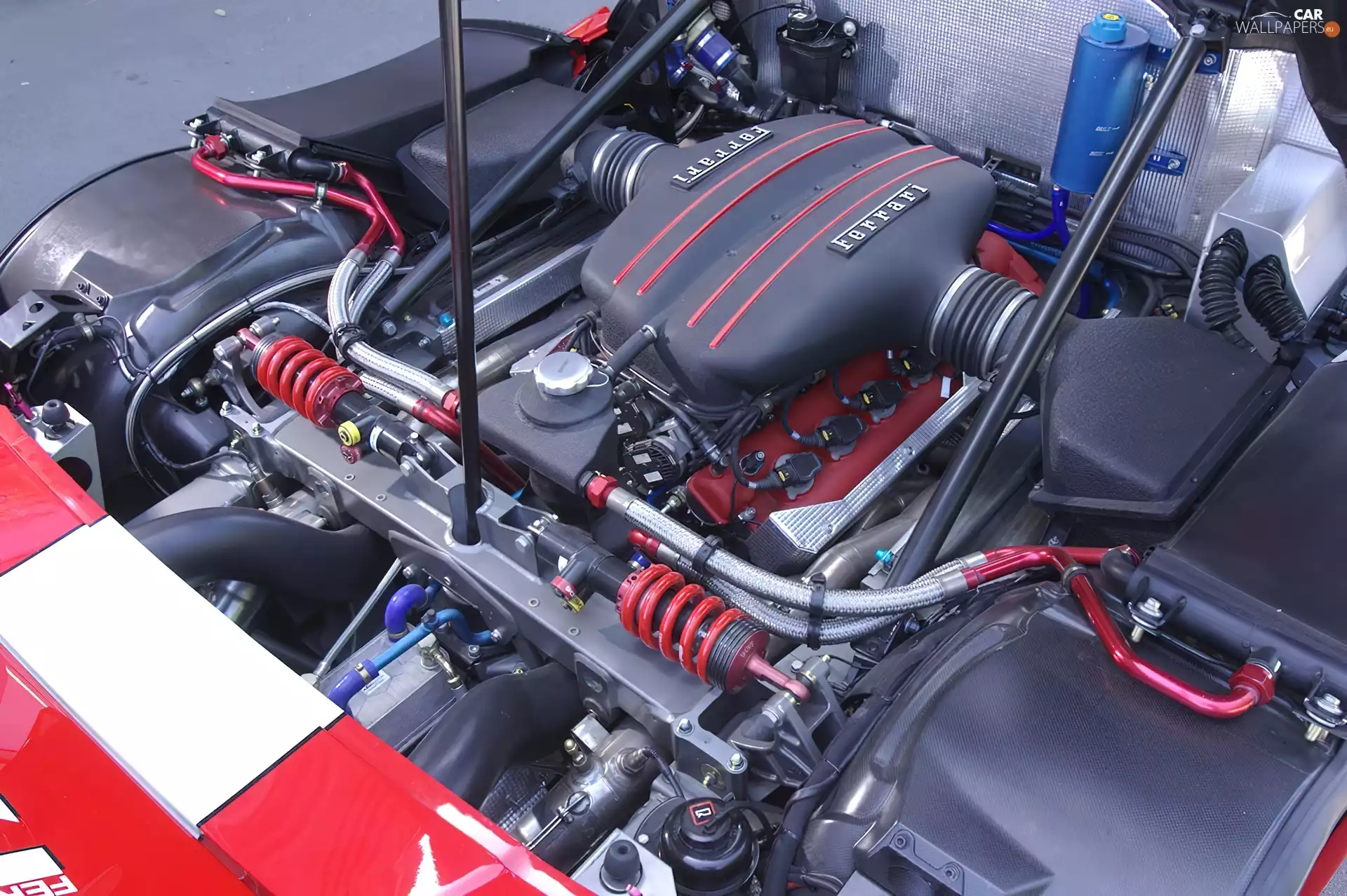 suspension, Ferrari FXX, Engine