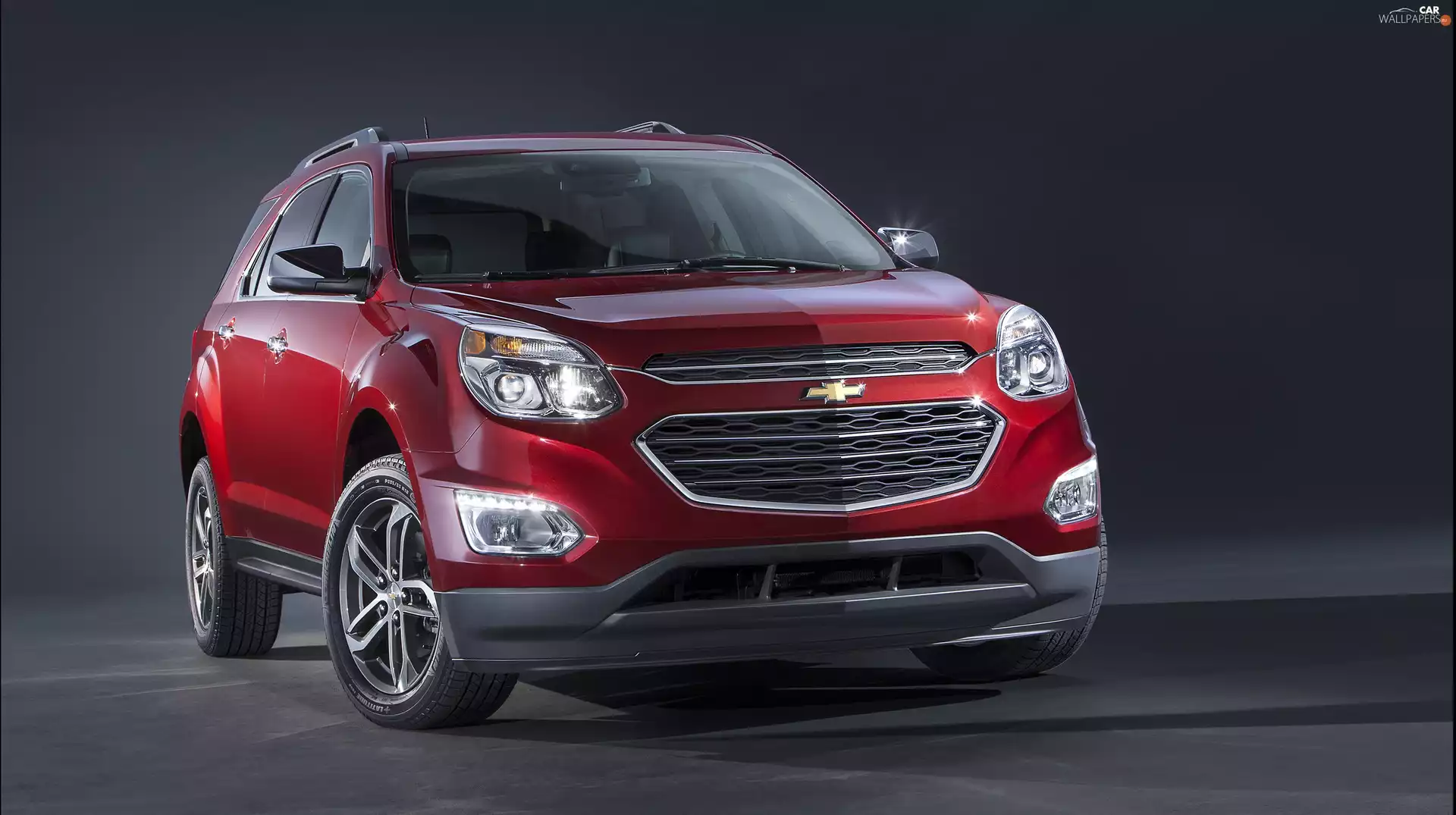 Equinox, Chevrolet, Red