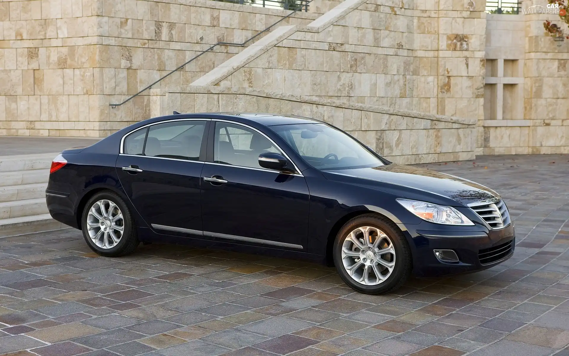 Black, Hyundai Equus