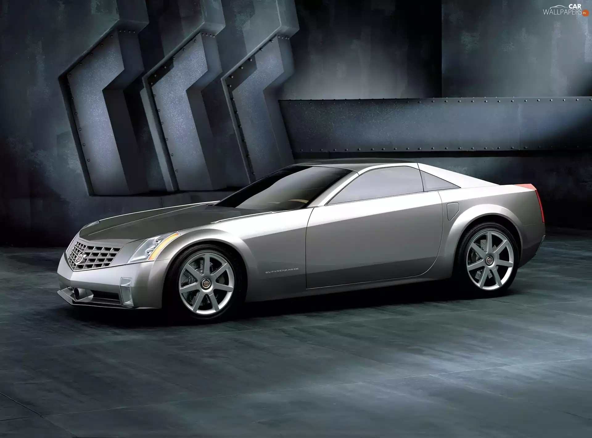 Prototype, silver, Cadillac Evoq