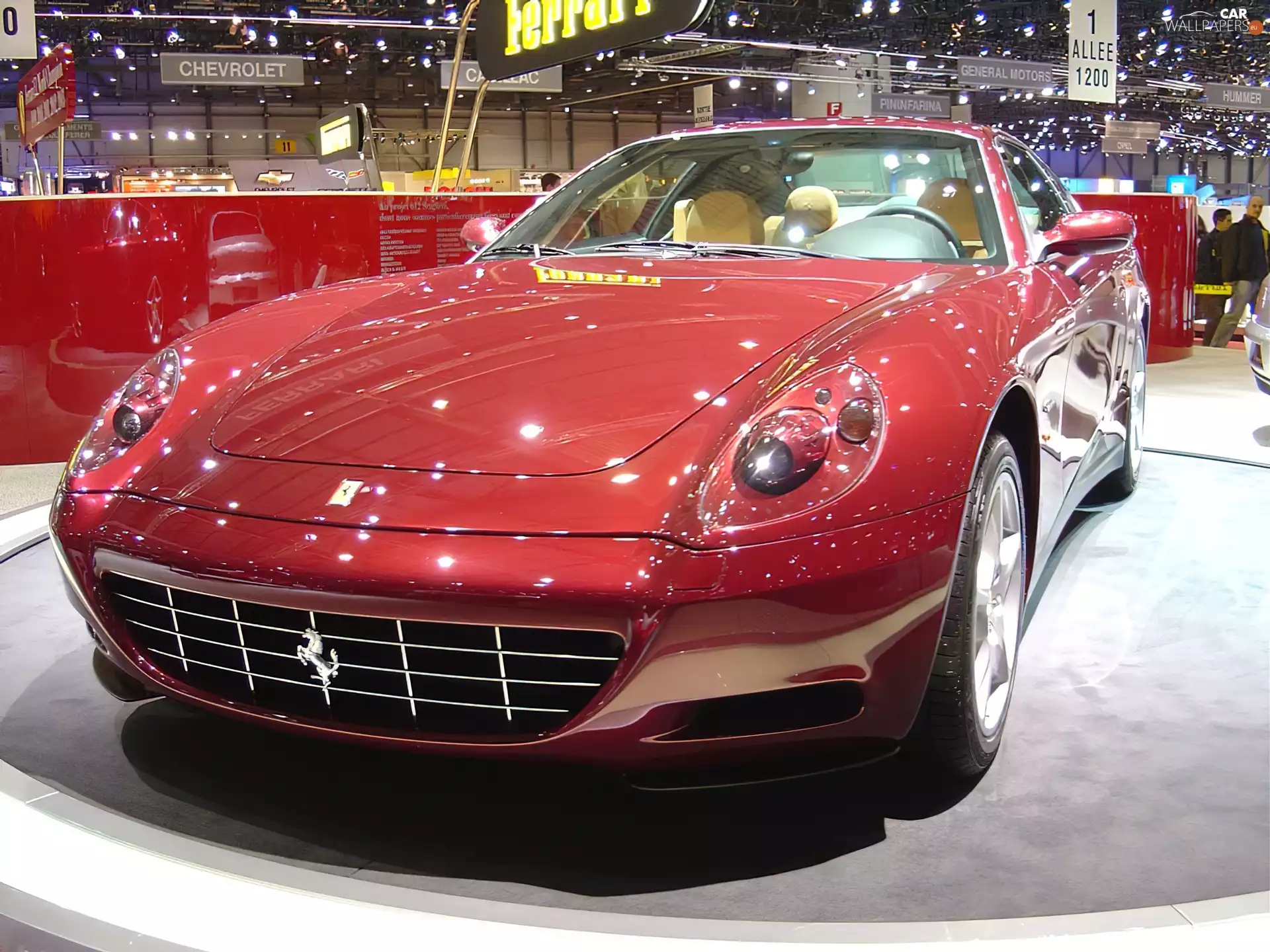 Ferrari 612 Scaglietti, exhibition