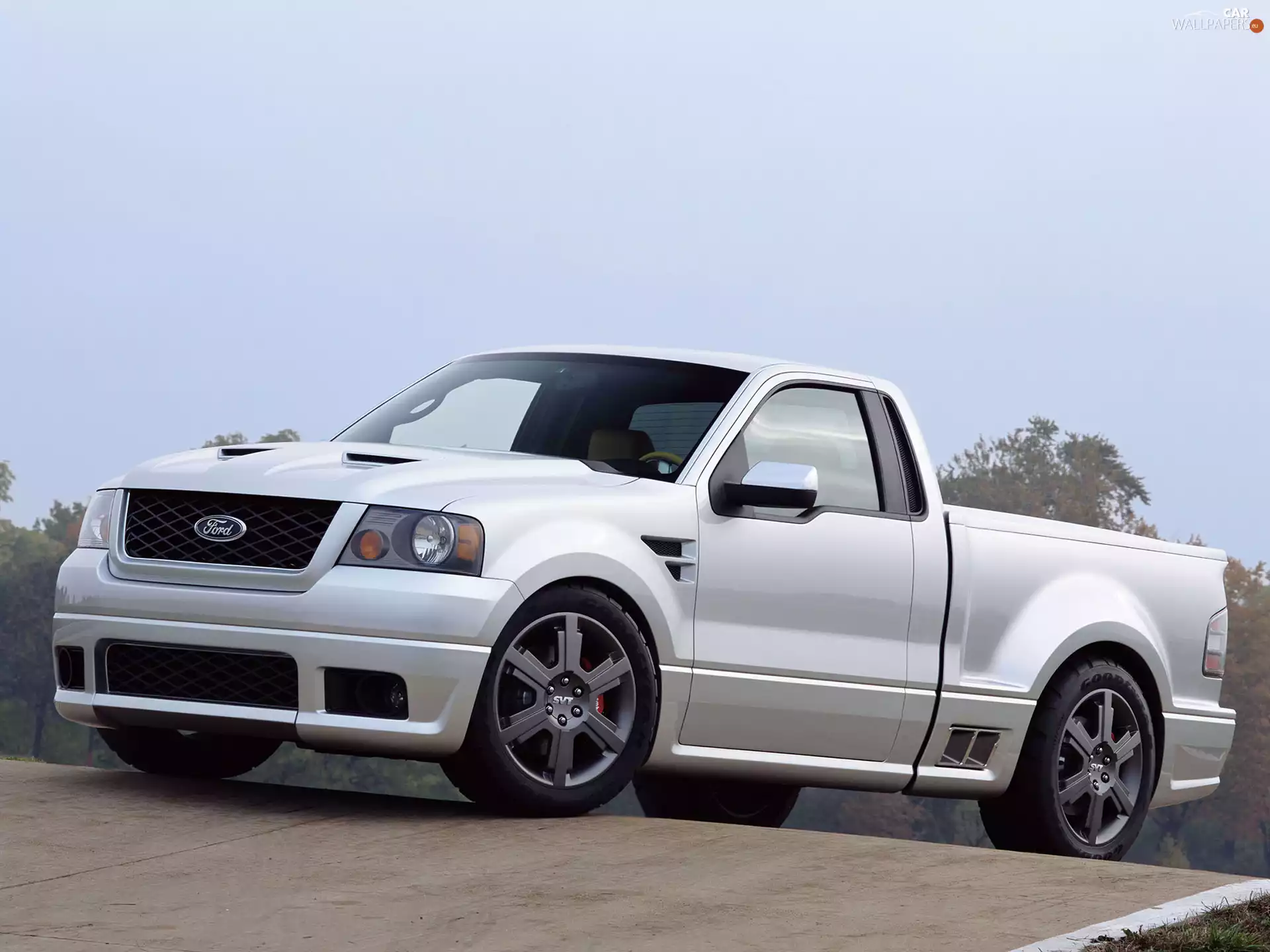 350, White, Ford F