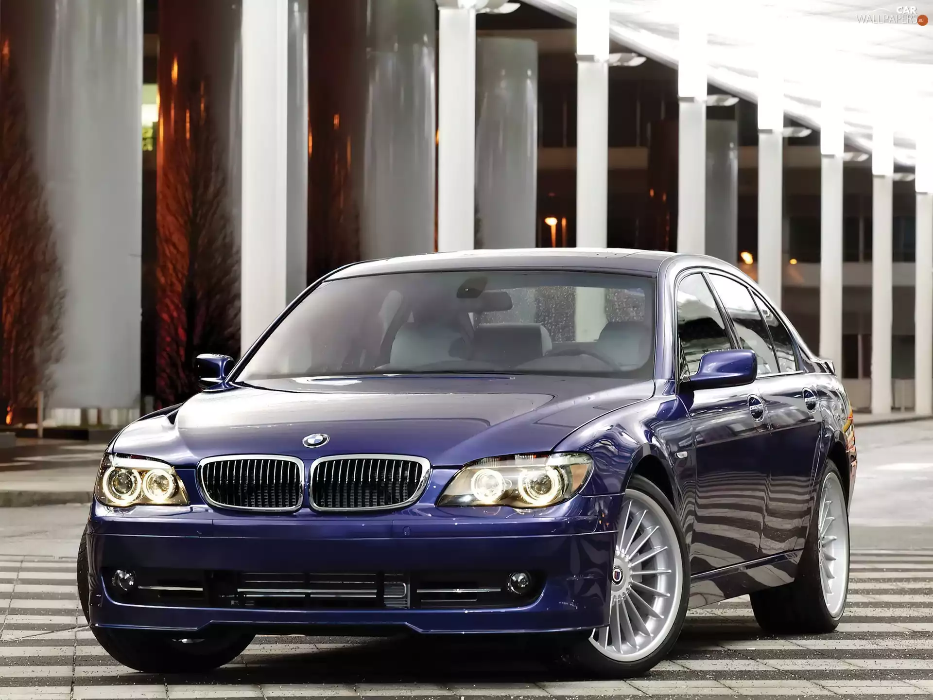 navy blue, Sedan, 2007, BMW Alpina B7 F01