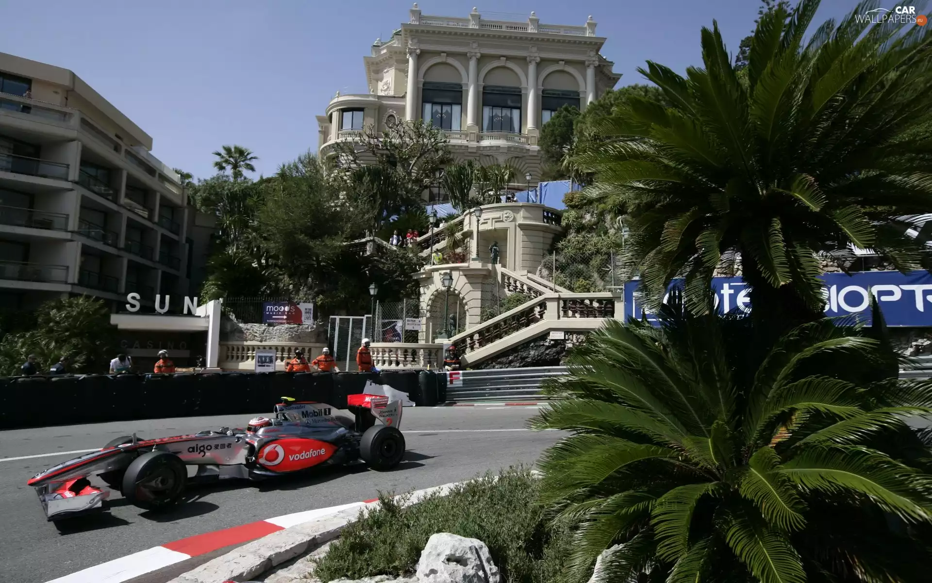 McLaren F1, buildings, race, Way