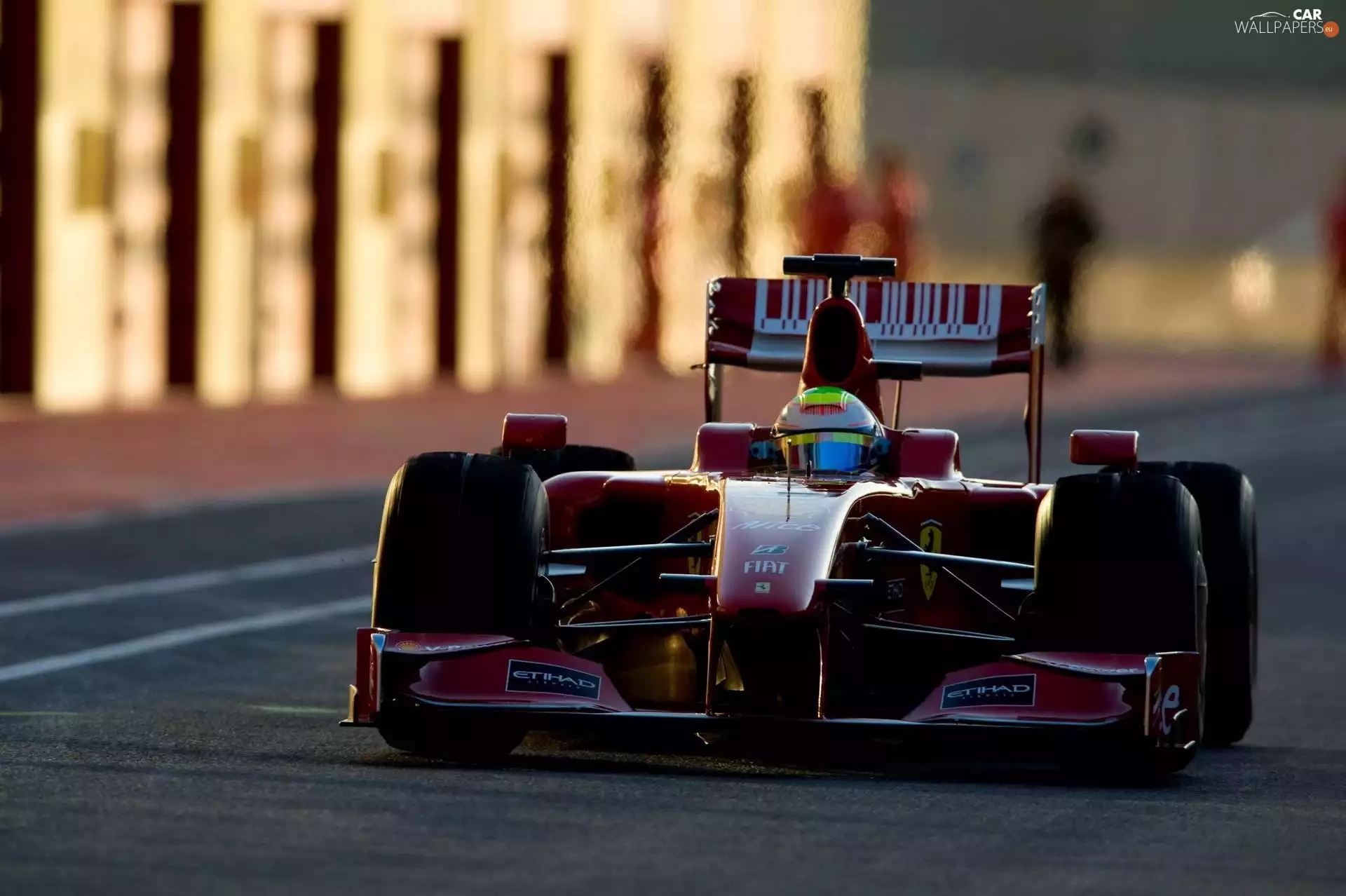 Ferrari, shadow, sun, F1