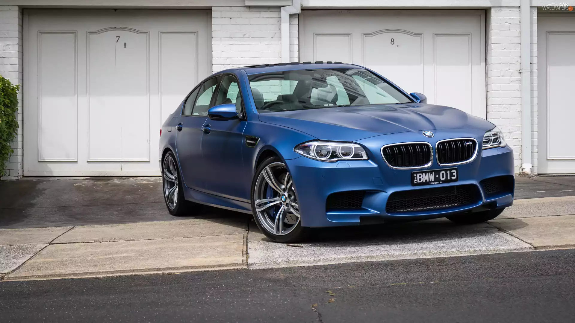 Blue, BMW M5 F10