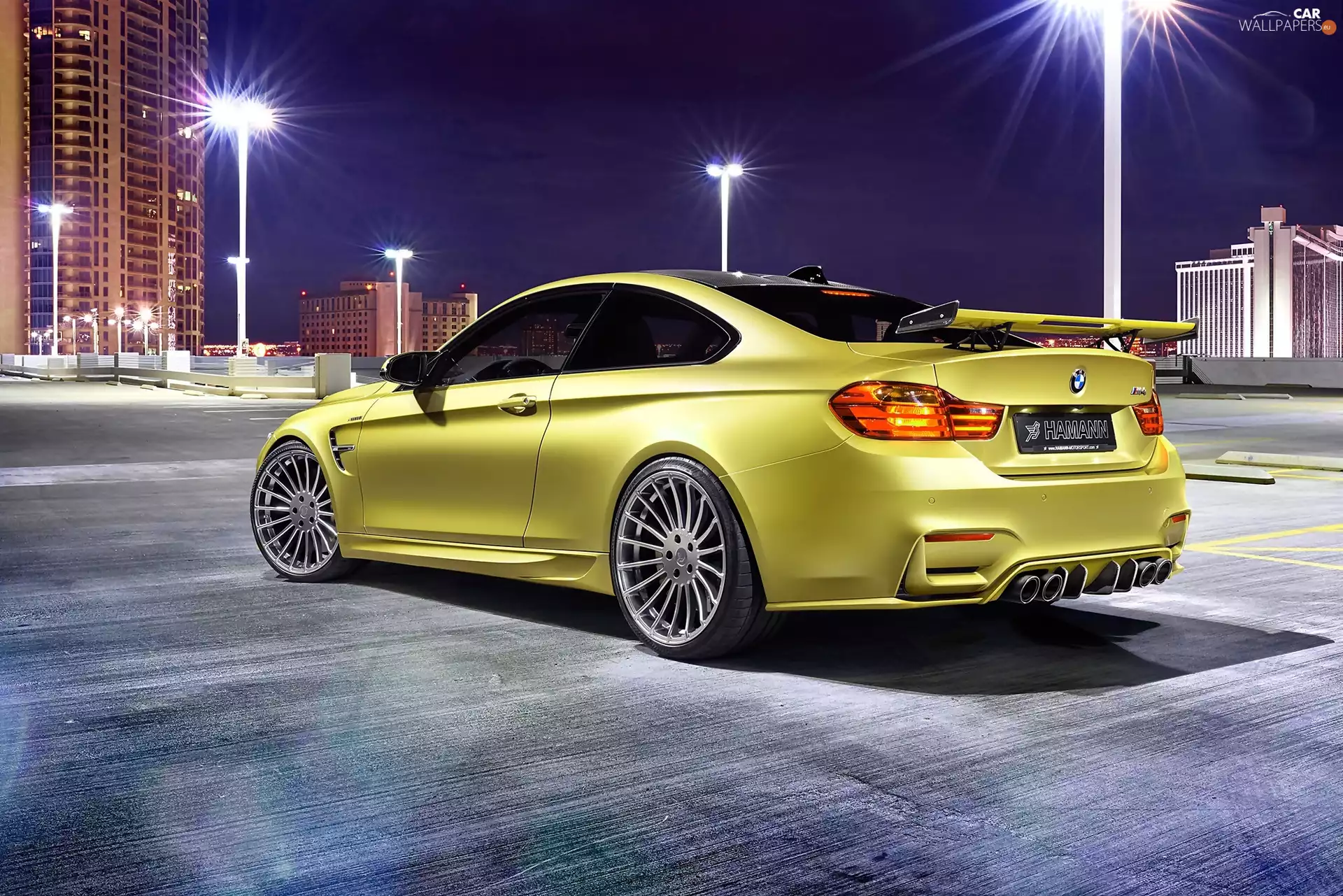 Town, Night, M4, F82, BMW Hamann