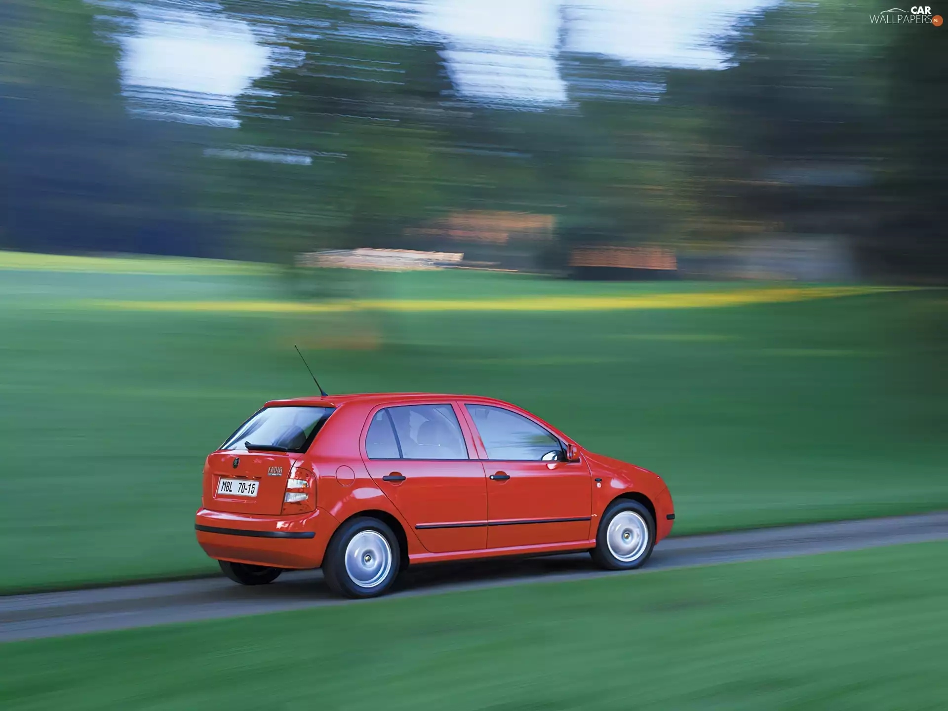 red hot, Skoda Fabia