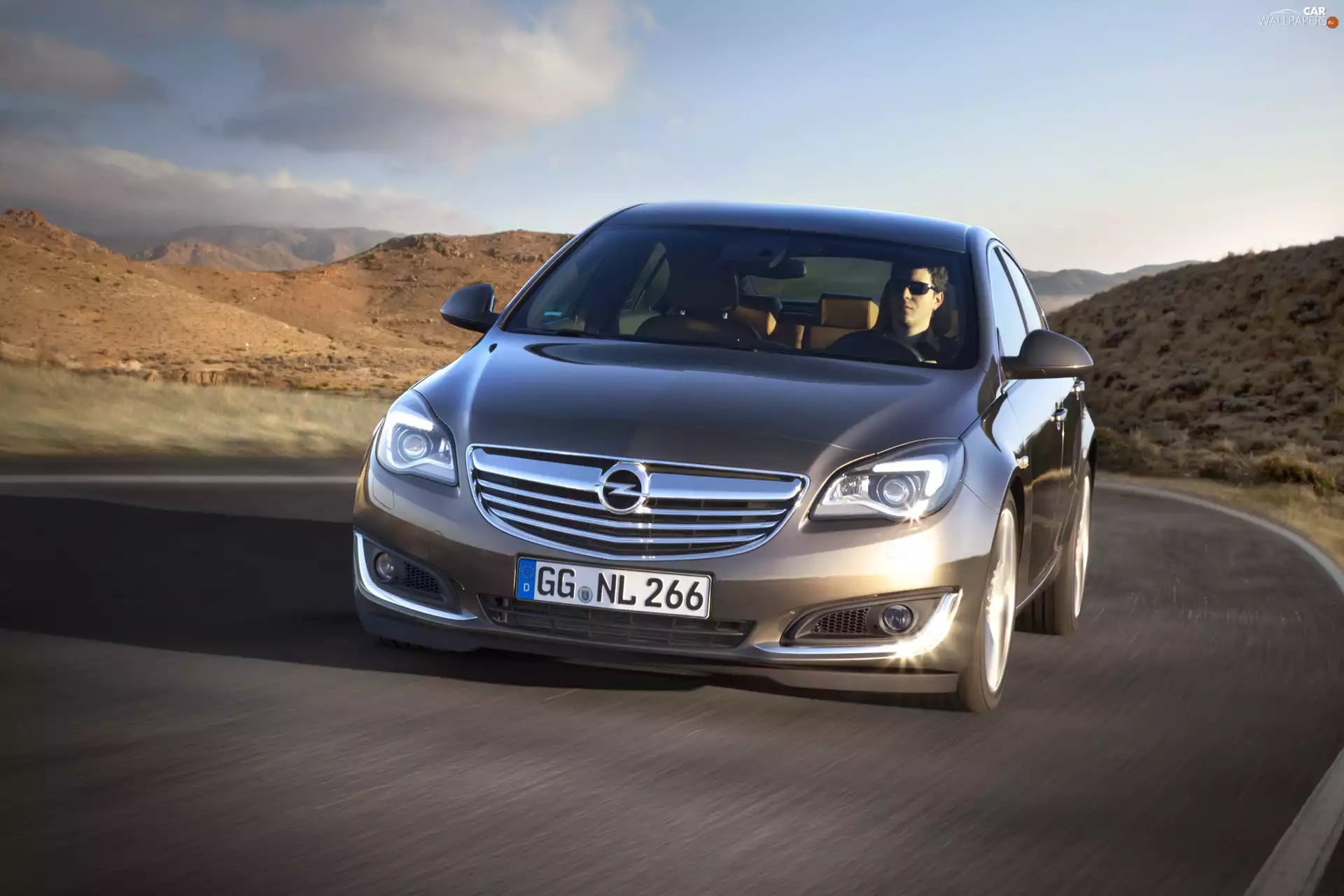 Front, Way, 2013, Facelifting, Opel Insignia