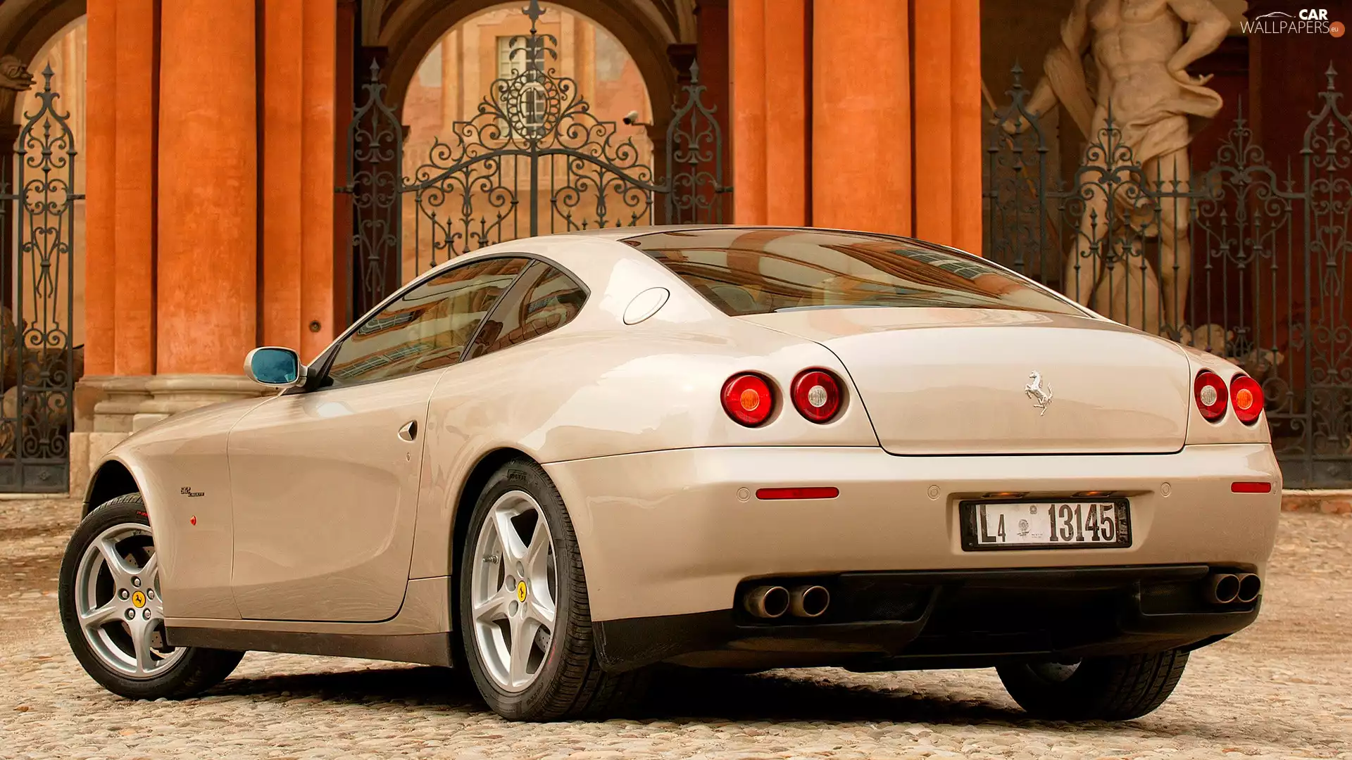 2004, Ferrari 612 Scaglietti, Back
