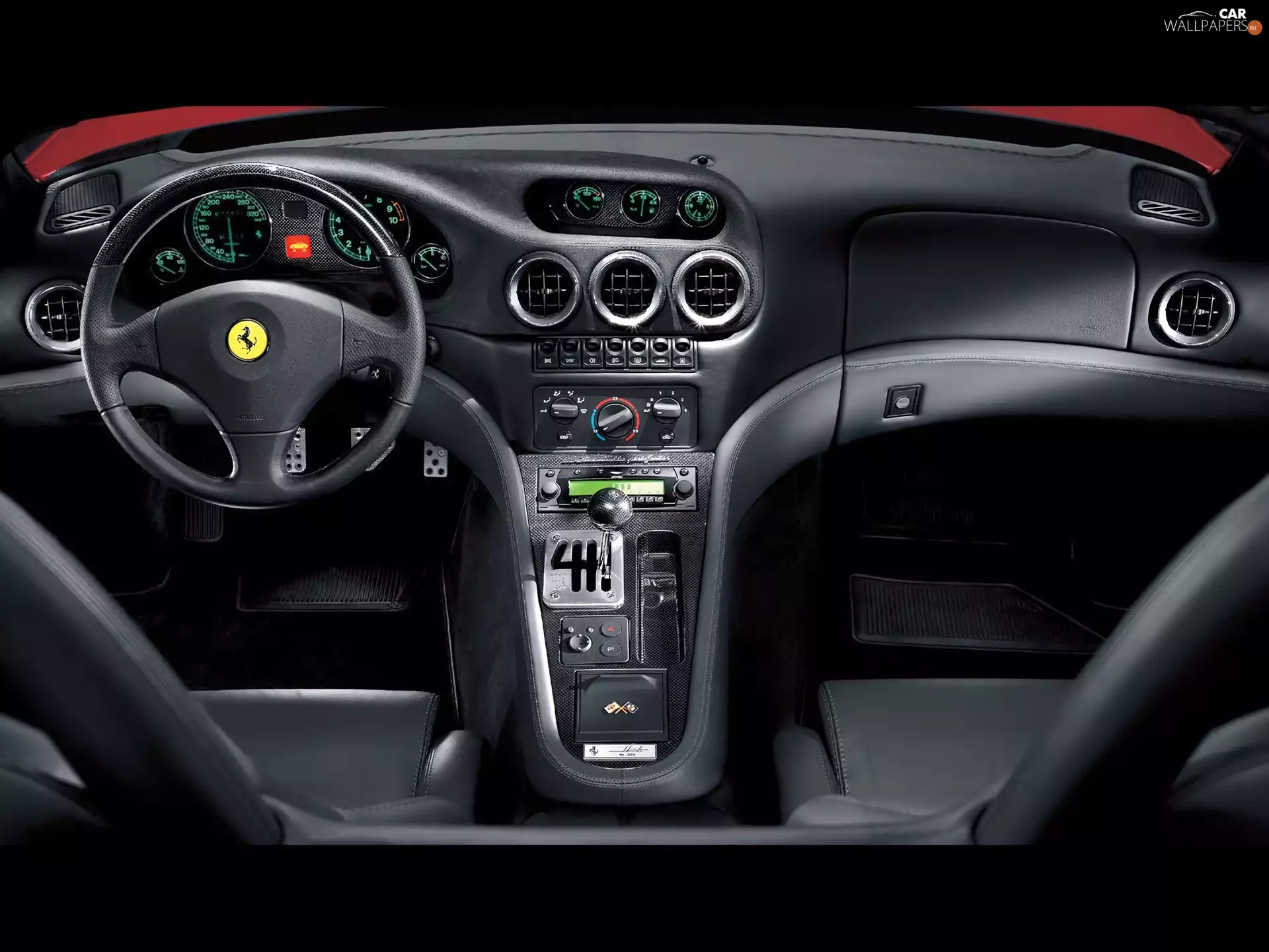 Ferrari 550, driver