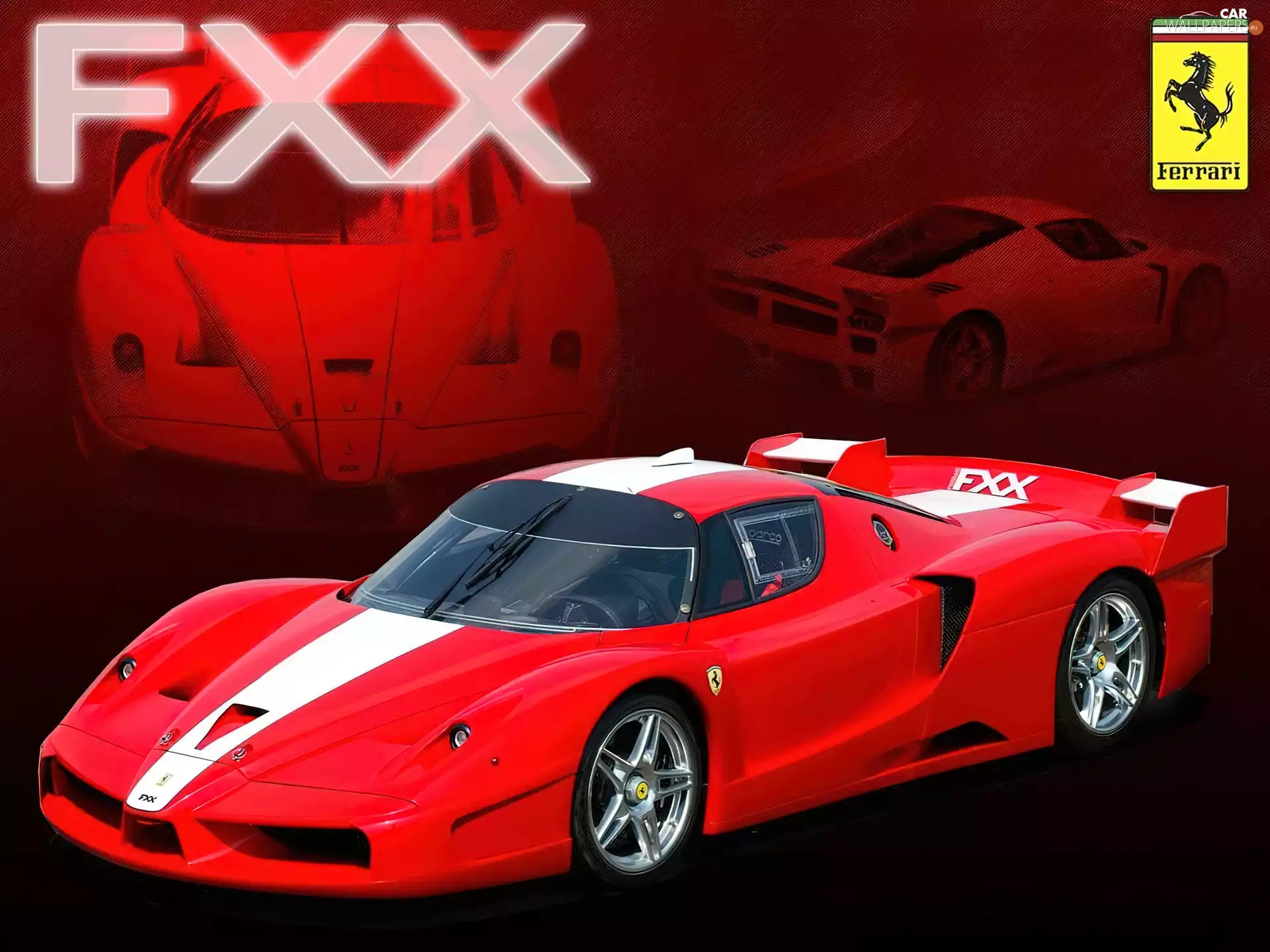 Ferrari FXX, wallpaper