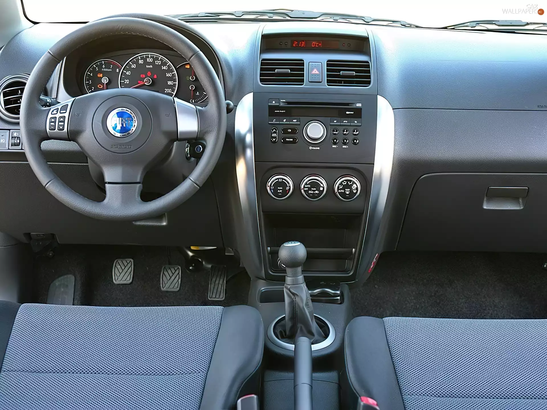Fiat Sedici, interior
