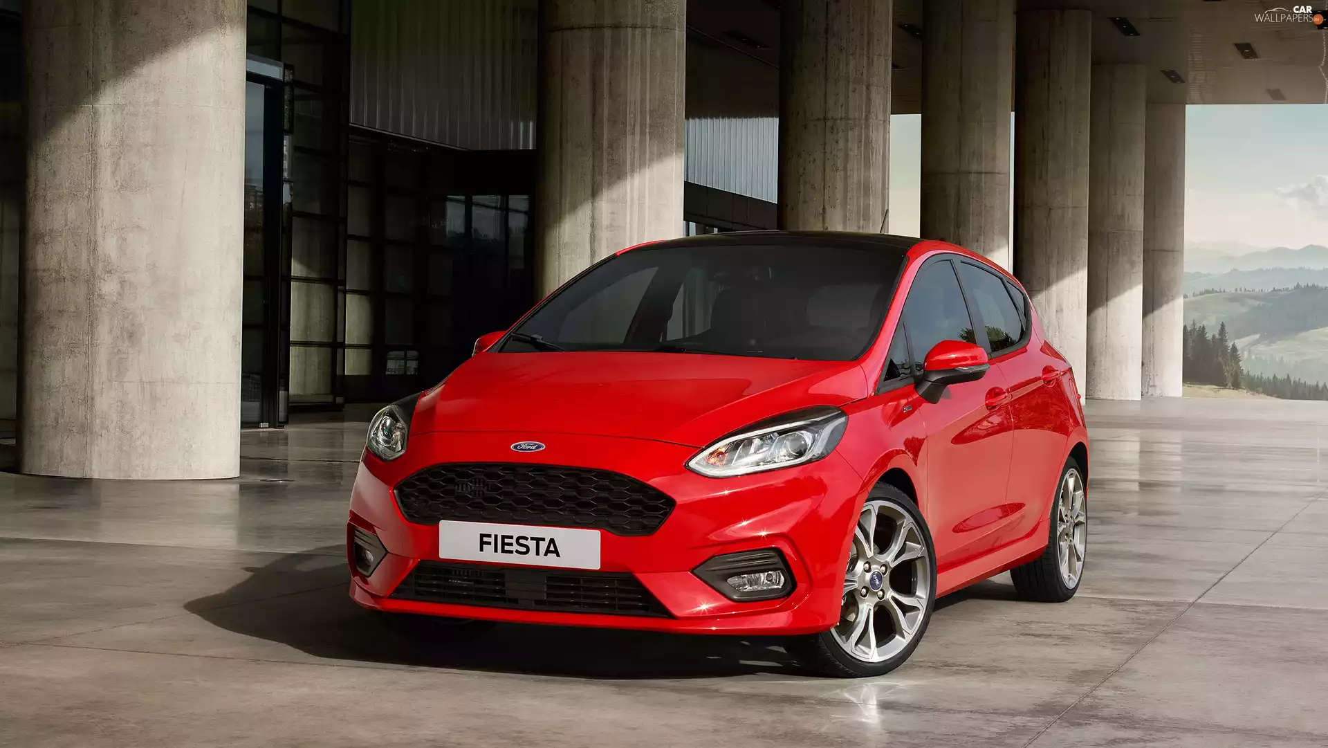 2016, Red, Ford Fiesta ST-Line