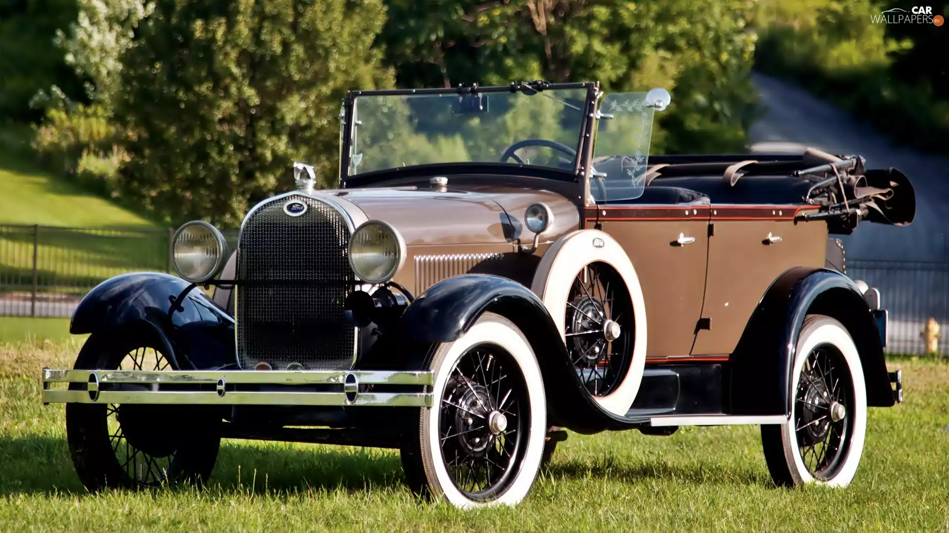 Automobile, Ford A4, 1927, antique