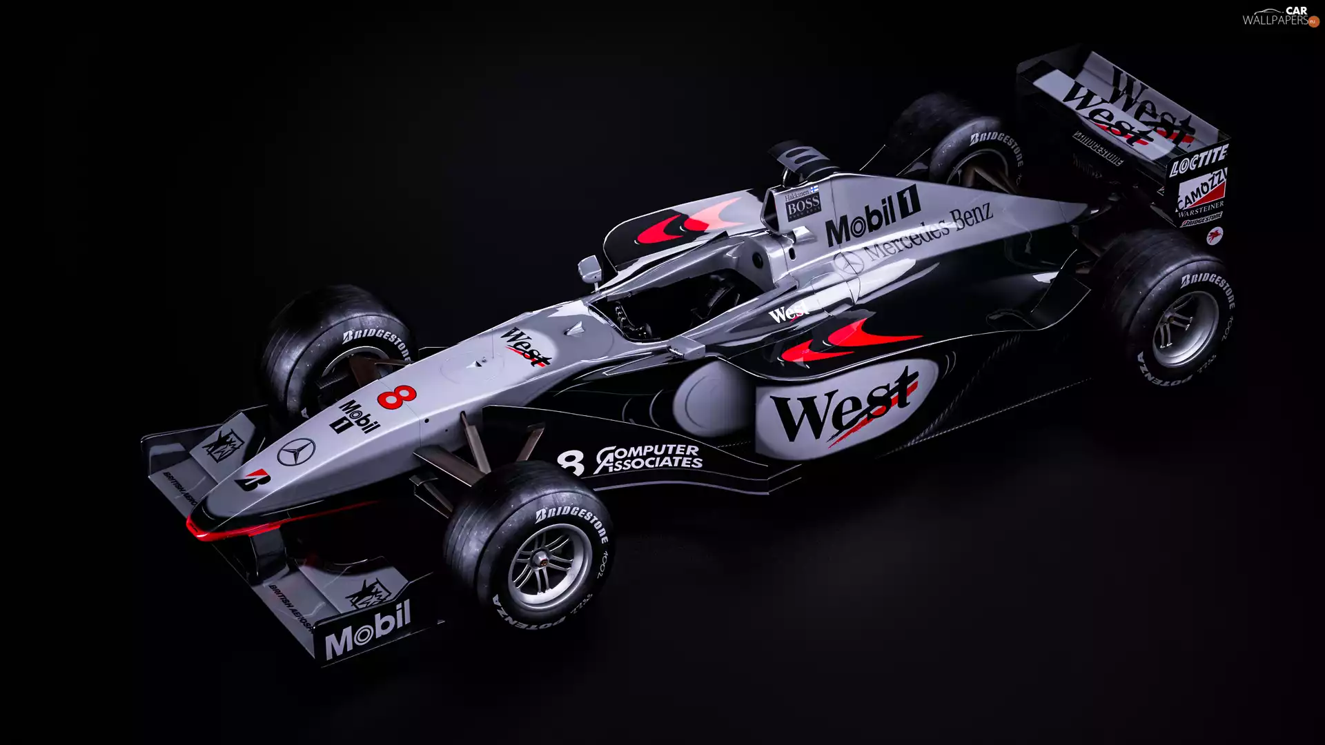 1998, formula, McLaren MP4/13