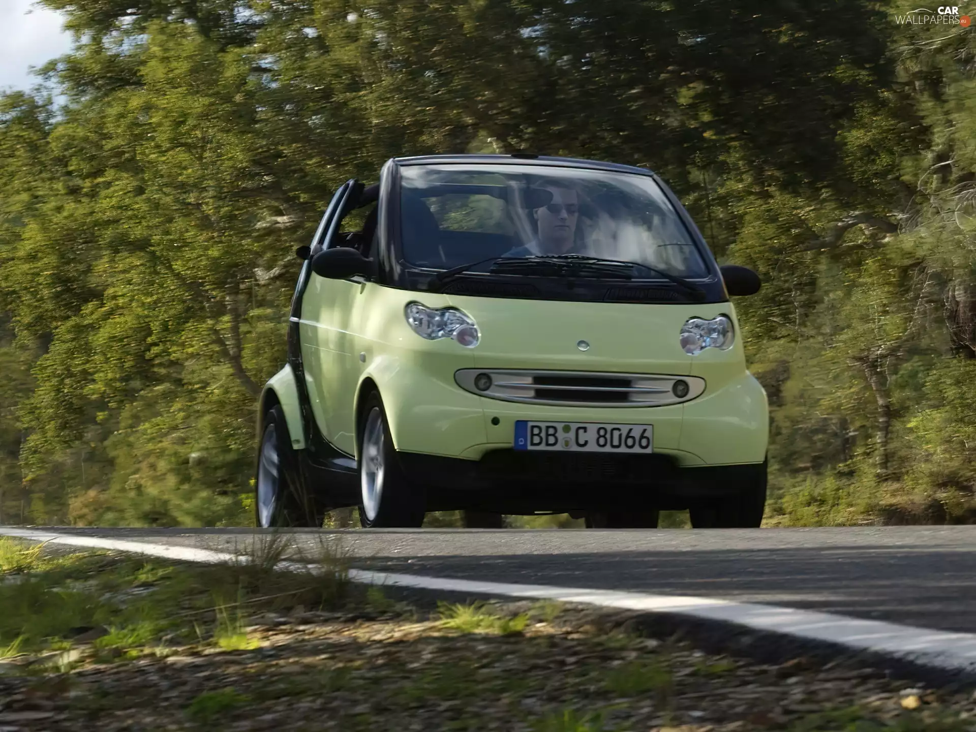 Pastel car, Smart Fortwo