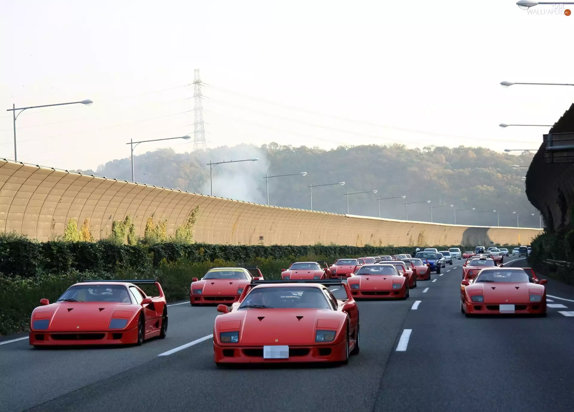 Ferrari F 40, freeway