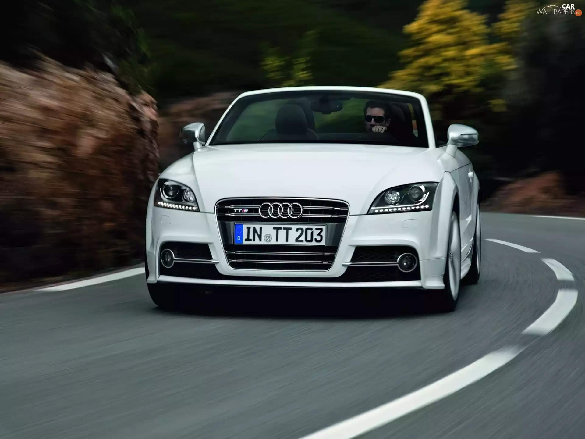 Halogens, Audi TT, Front