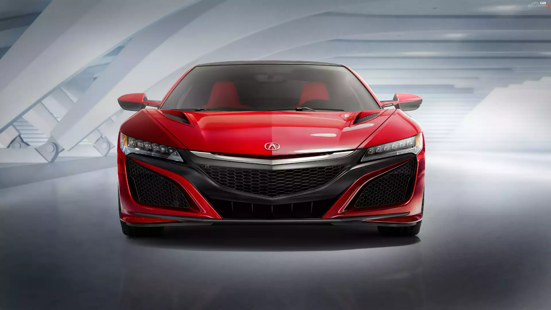Front, Honda, NSX