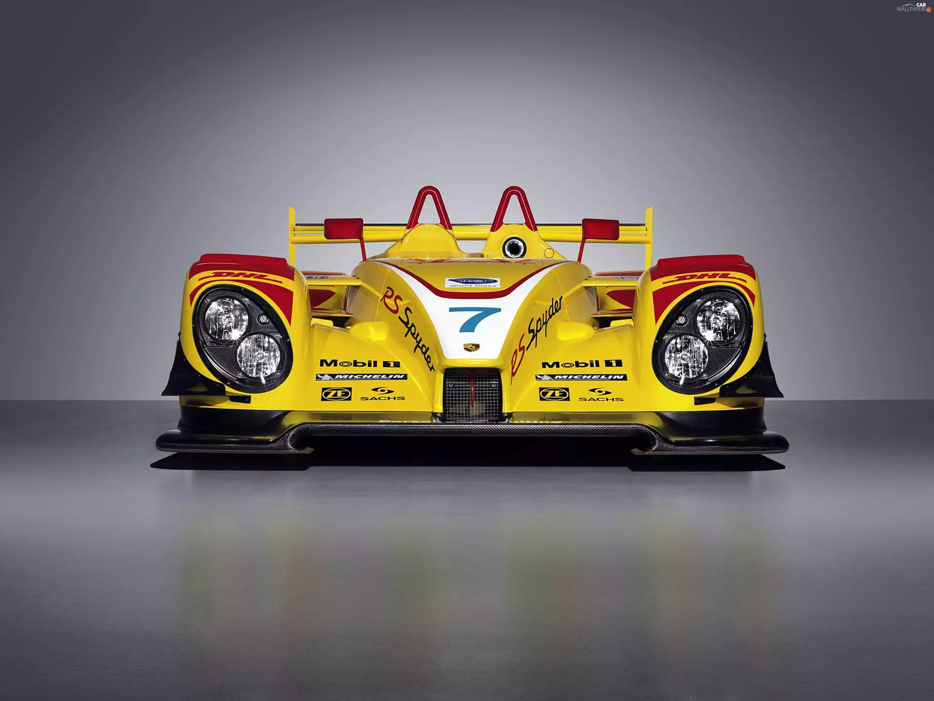 racer, Front, Porsche RS Spyder