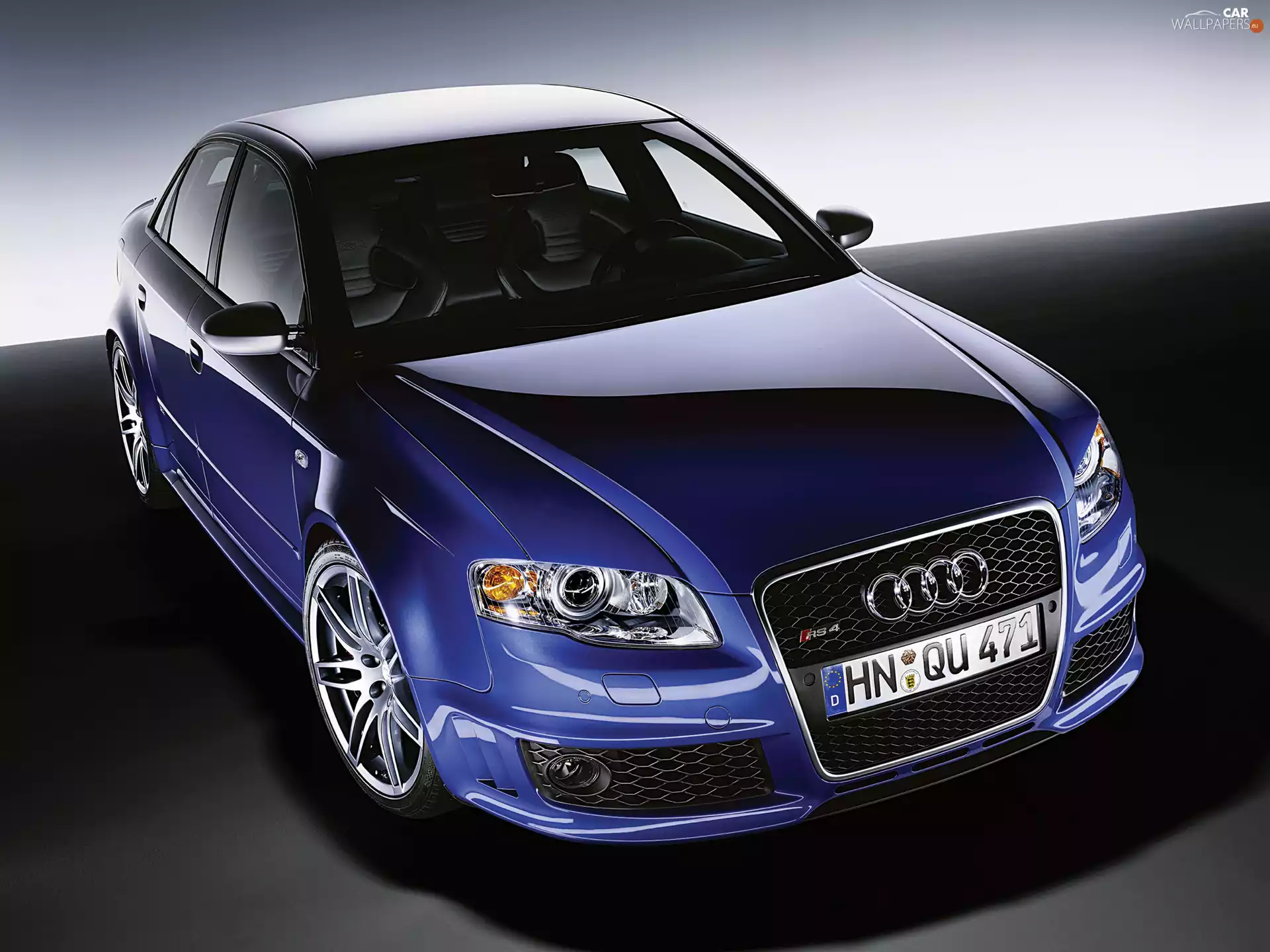 Front, Blue, RS4