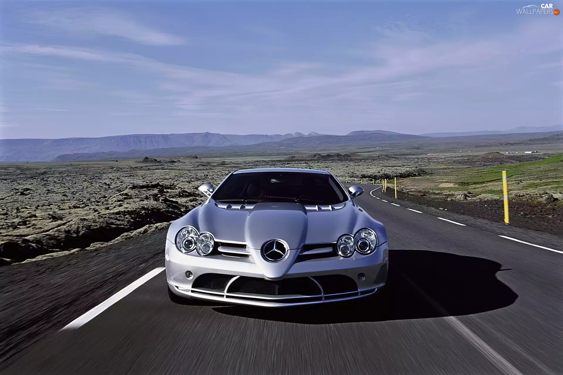 Front, Mercedes SLR
