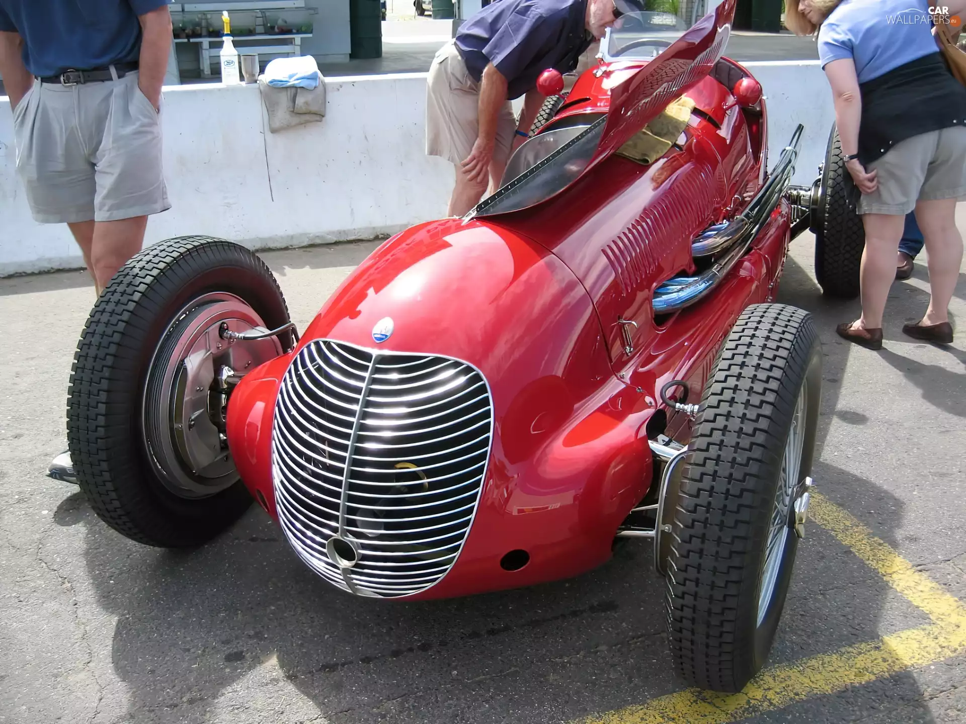 Front, maserati, wheel