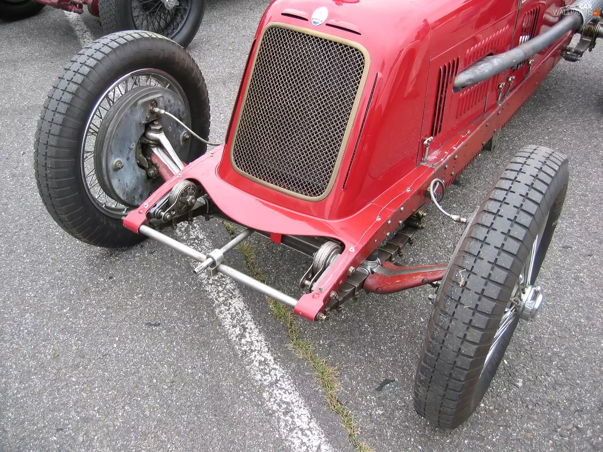 Front, maserati, wheel