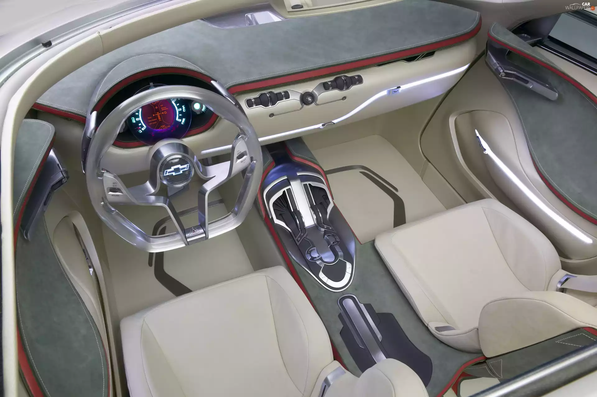 interior, Chevrolet Volt, futuristic