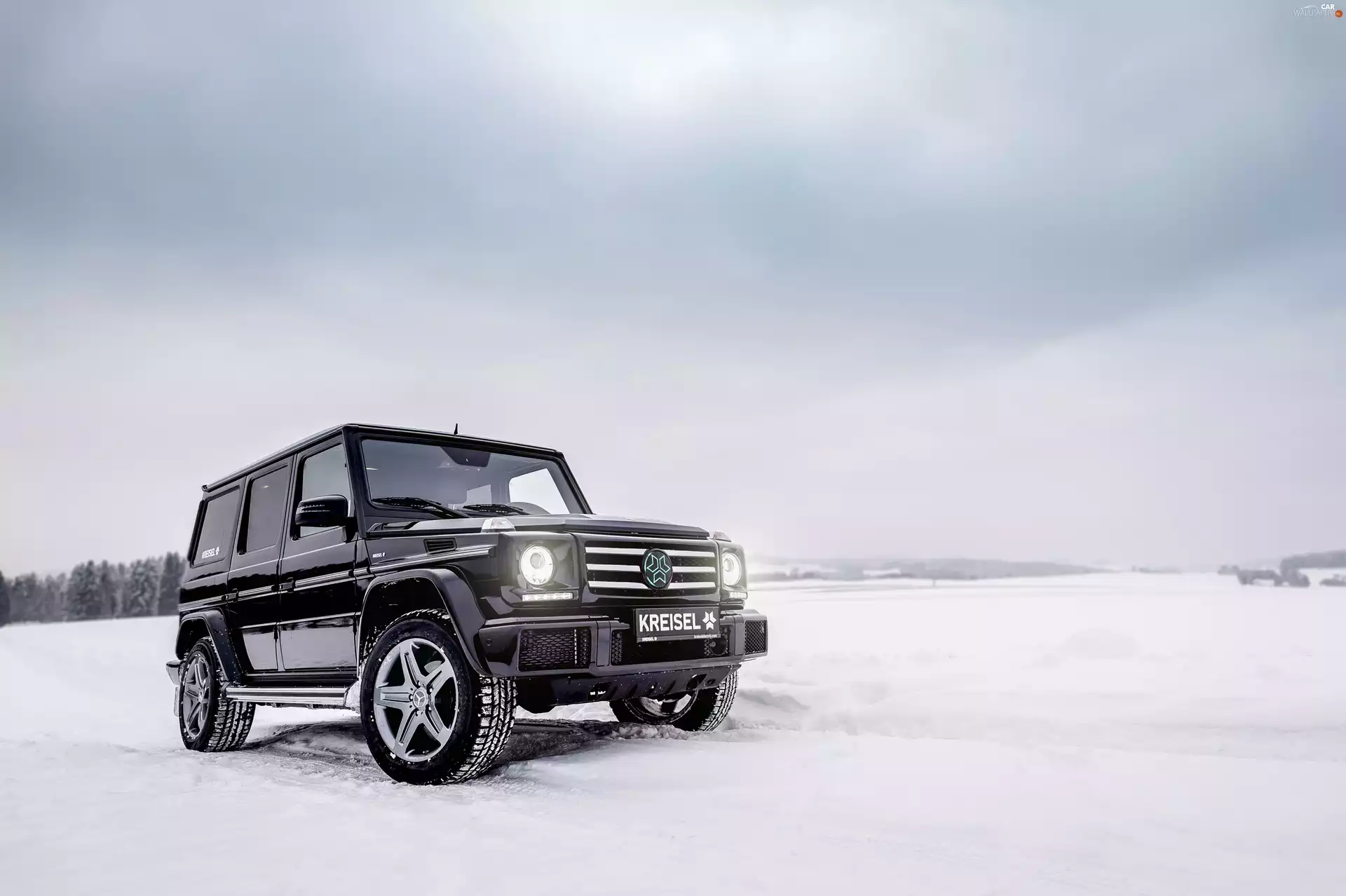 Prototype, Kreisel G-Class Electric, 2017, Mercedes G350d