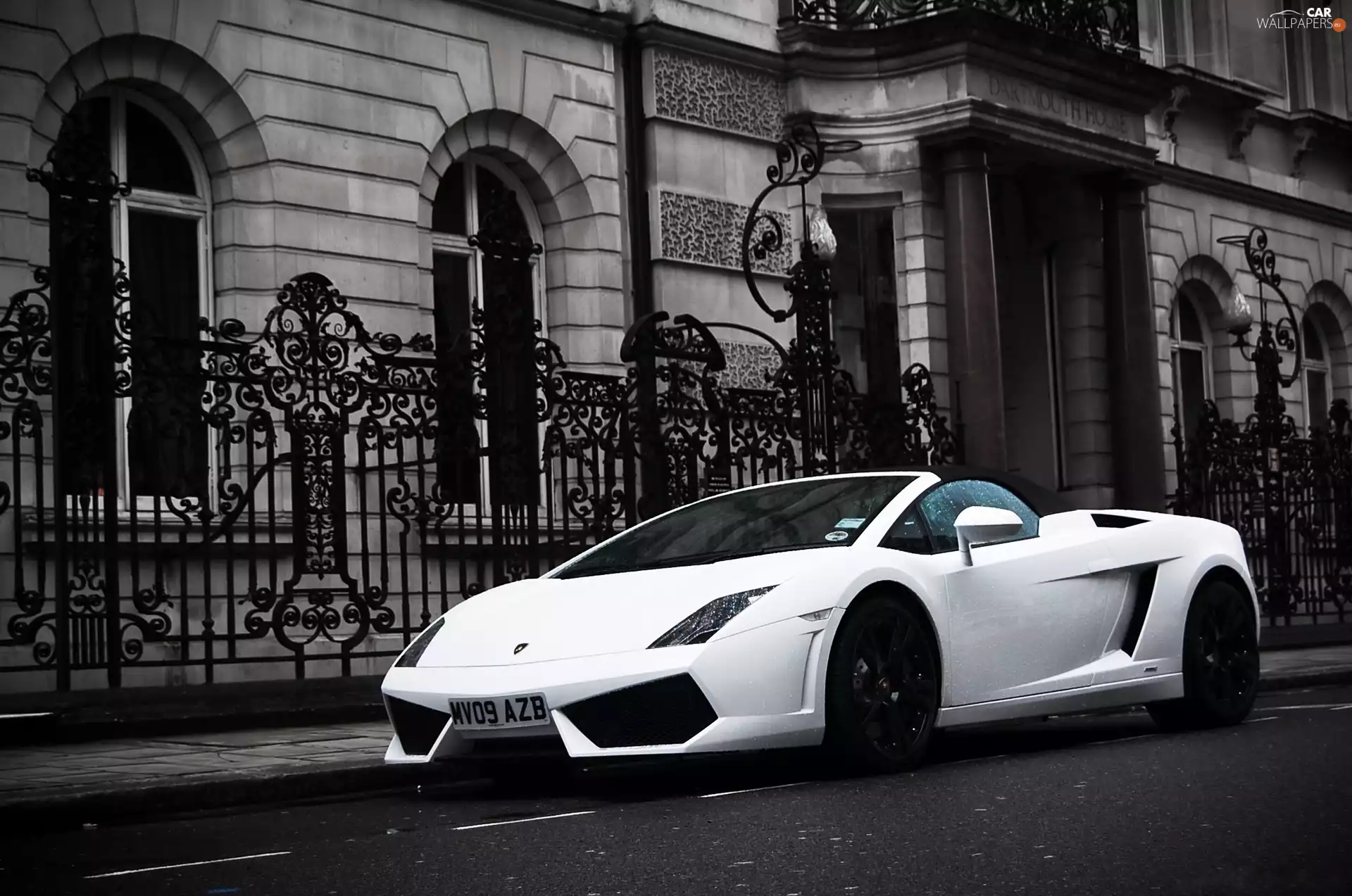 Lamborghini, Automobile, White, Gallardo