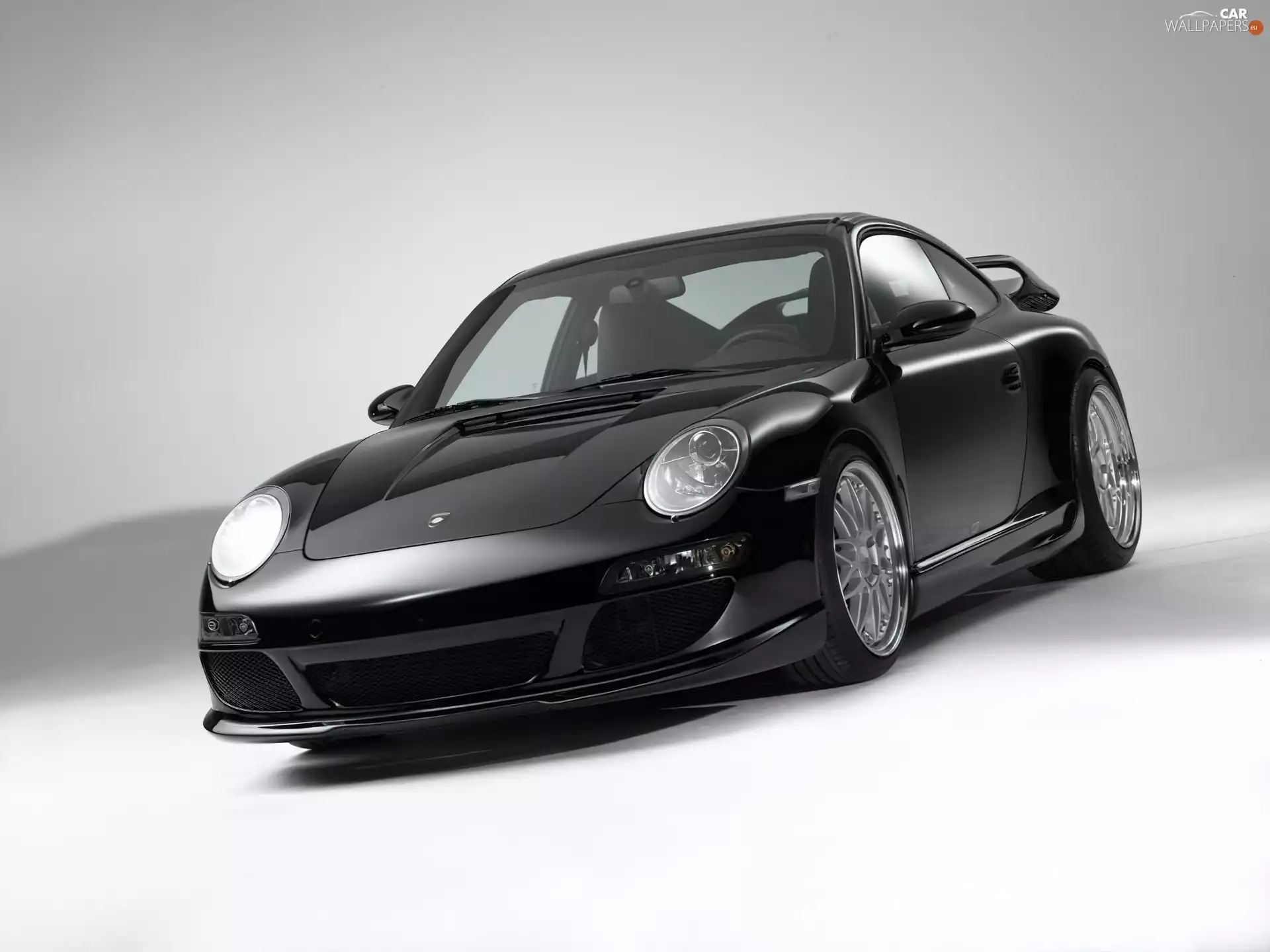 Porsche 911, Black, Gemballa