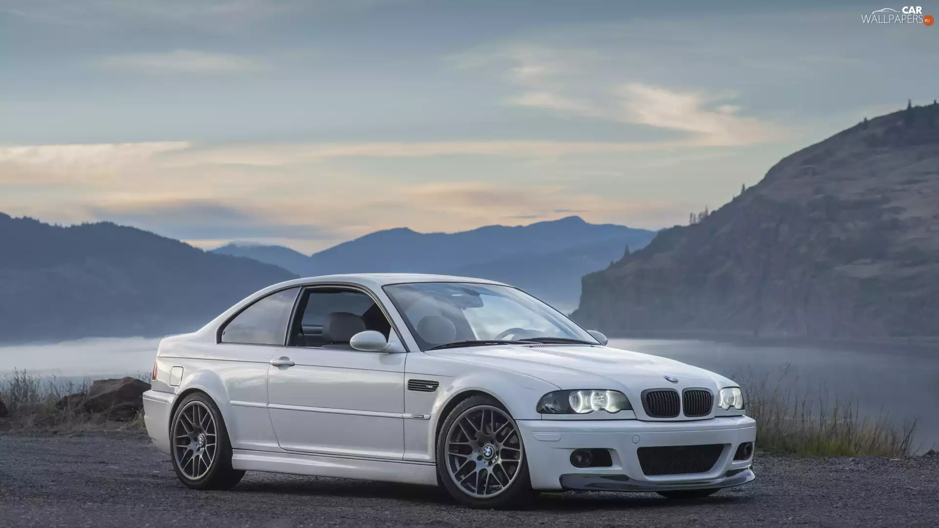 White, coupe, 4th Generation, BMW M3 E46