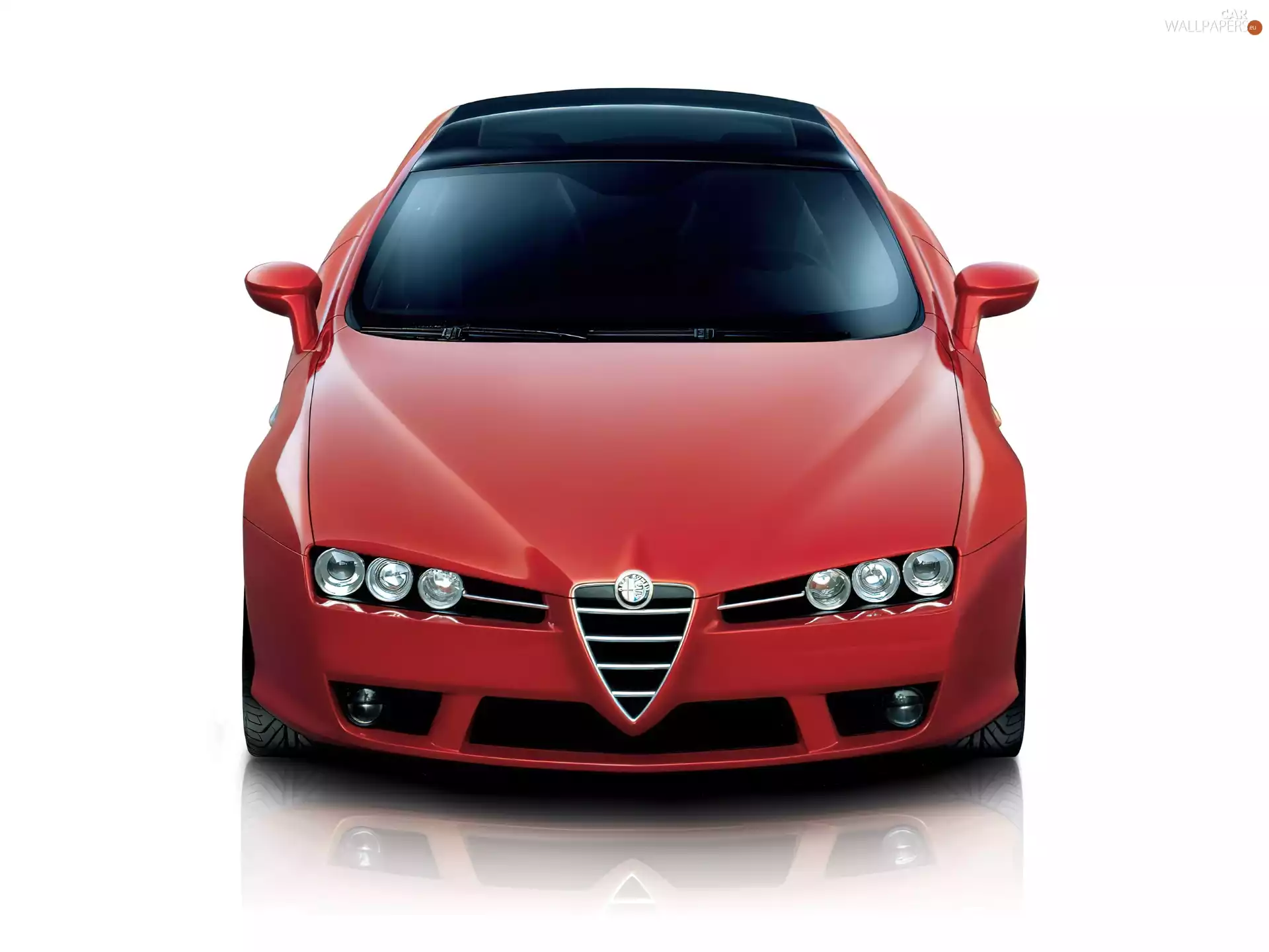 Alfa Romeo Brera, Glass, Front, Halogens