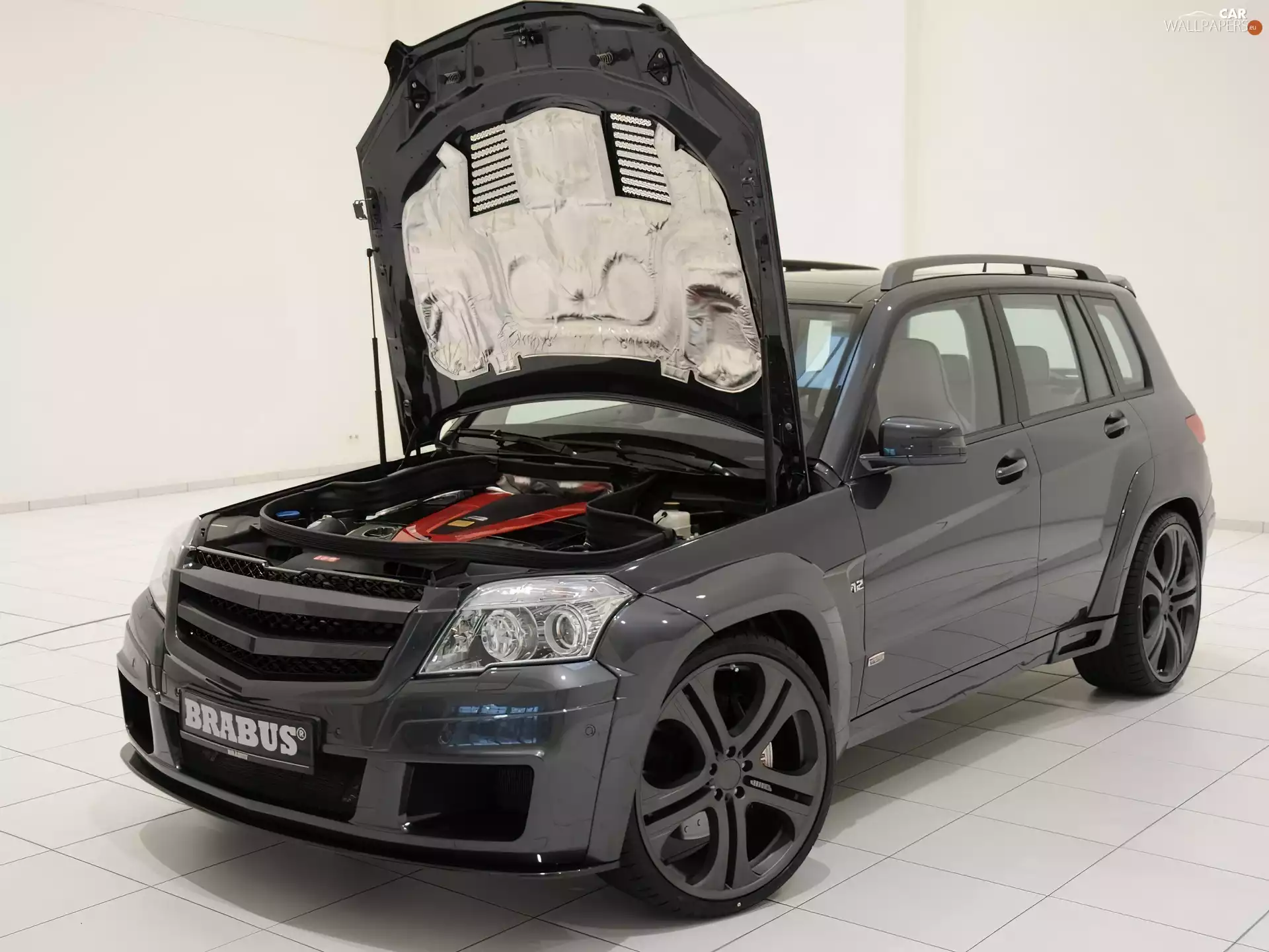 Mercedes GLK, Mask, Brabus, Engine
