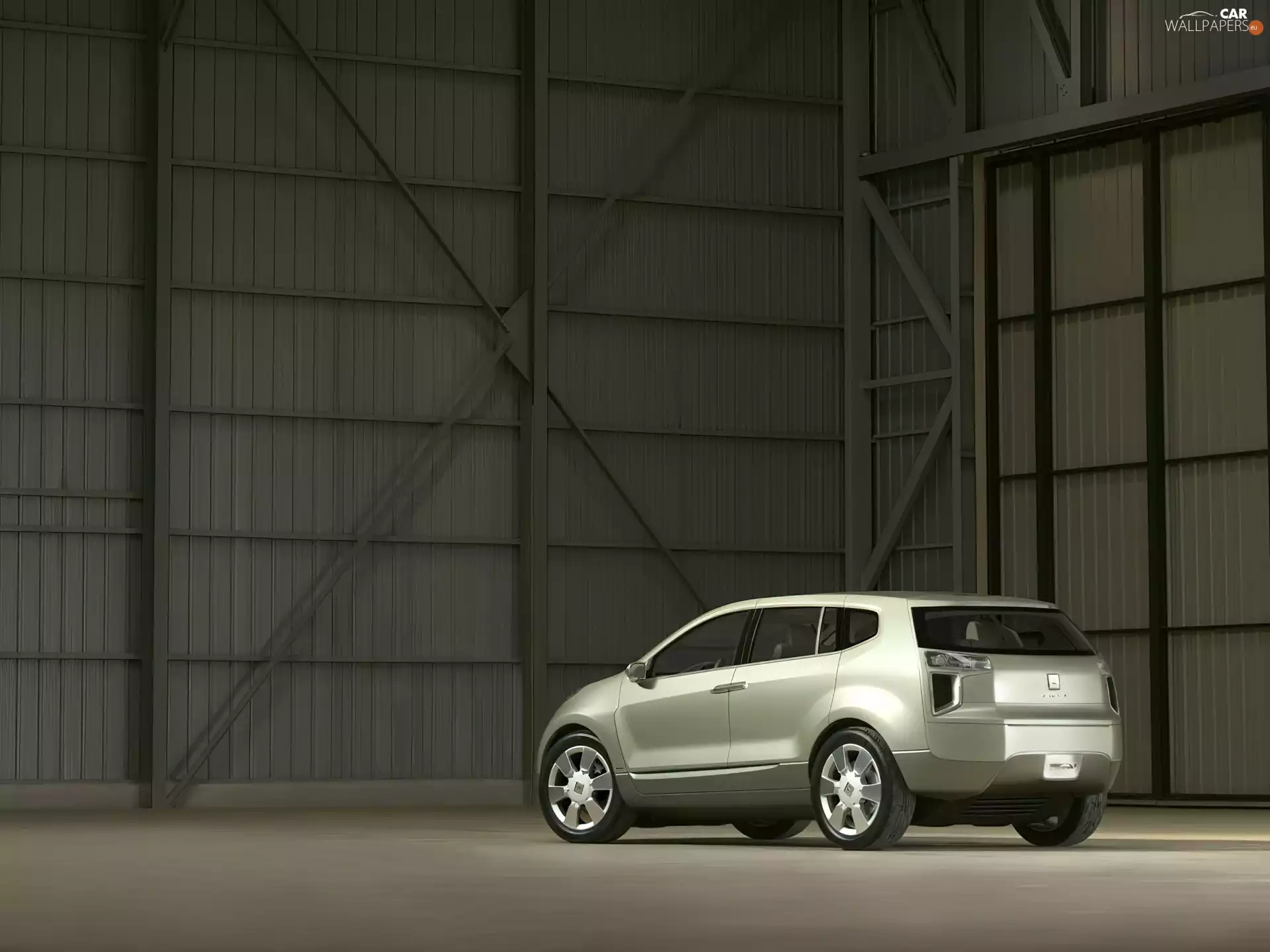 GMC Graphyte, Hangar